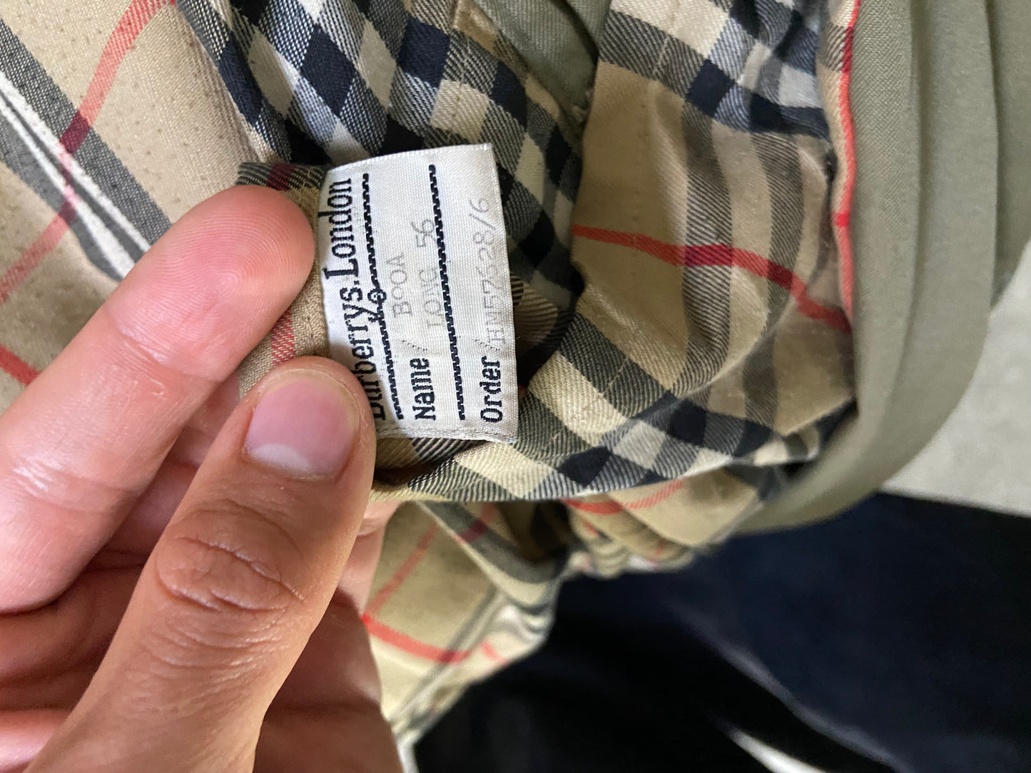 Burberry Trenchcoat Size 56/XL