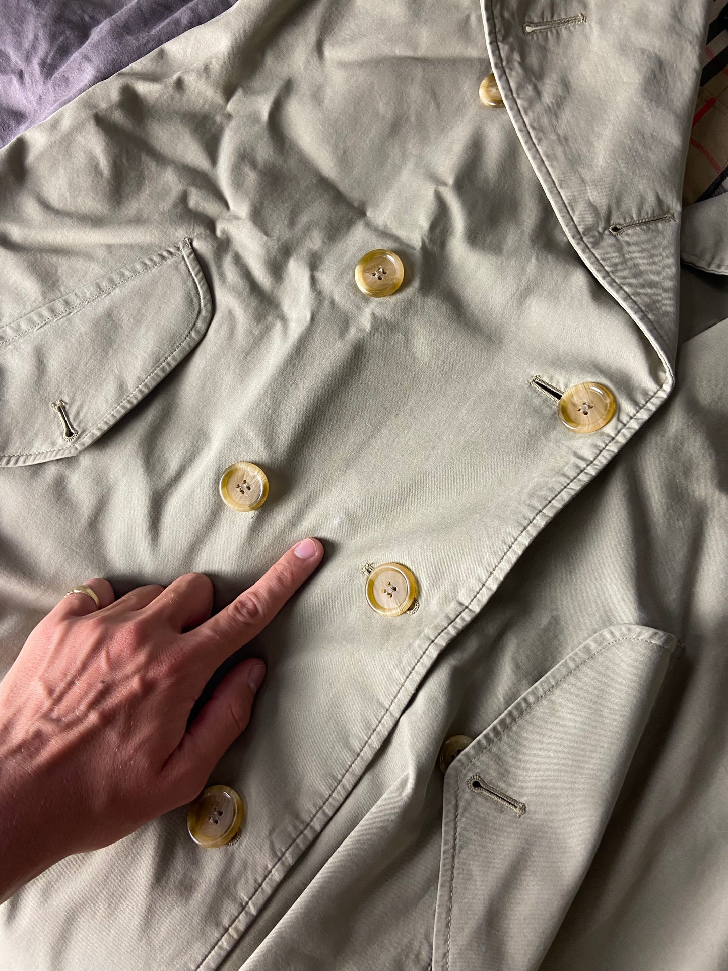 Burberry Trenchcoat Size 46/S