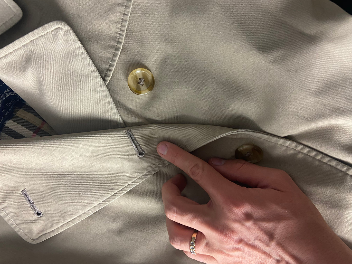 Burberry Trenchcoat Size 10/S