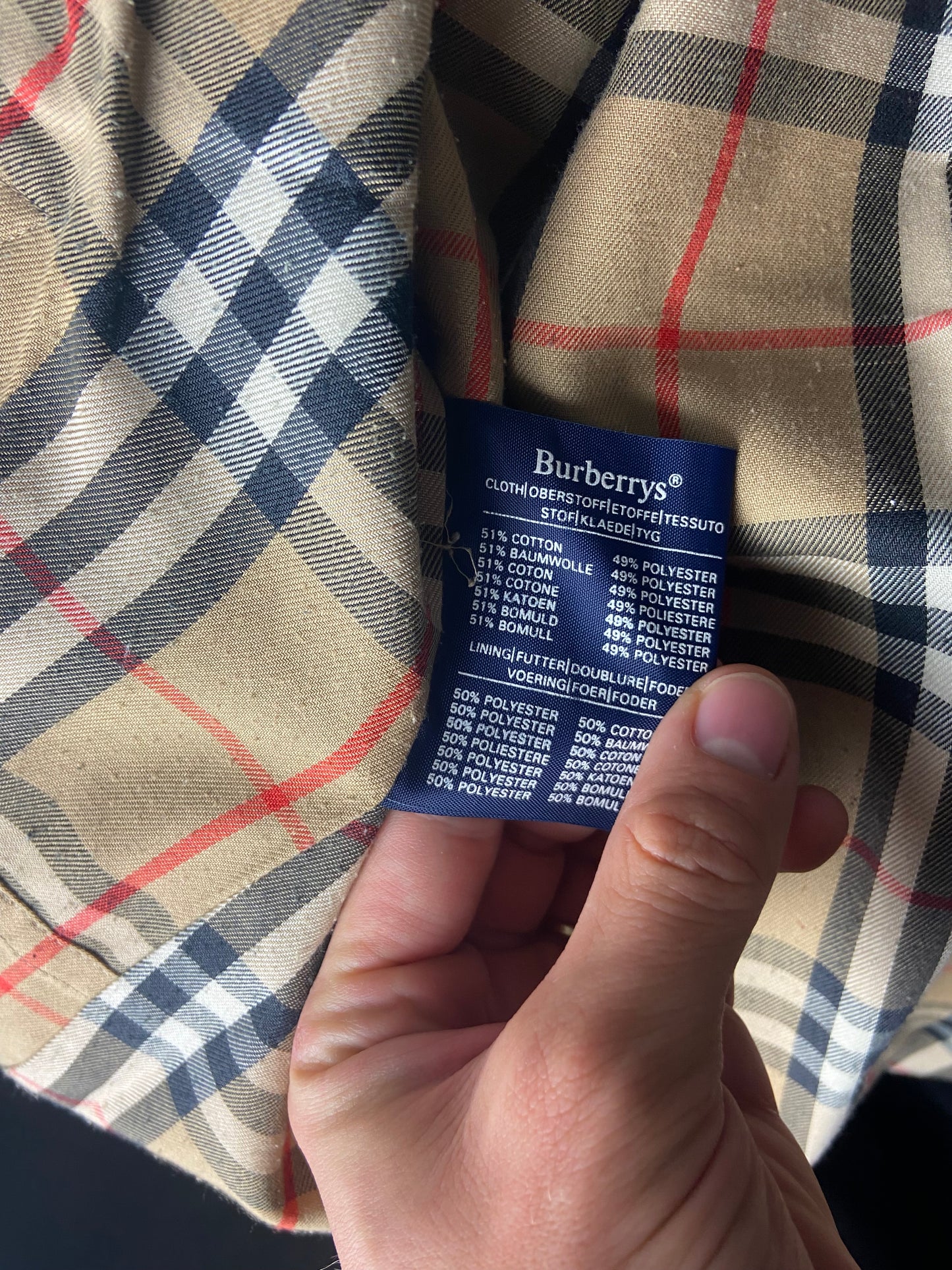 Burberry Trenchcoat Size 18/XXL