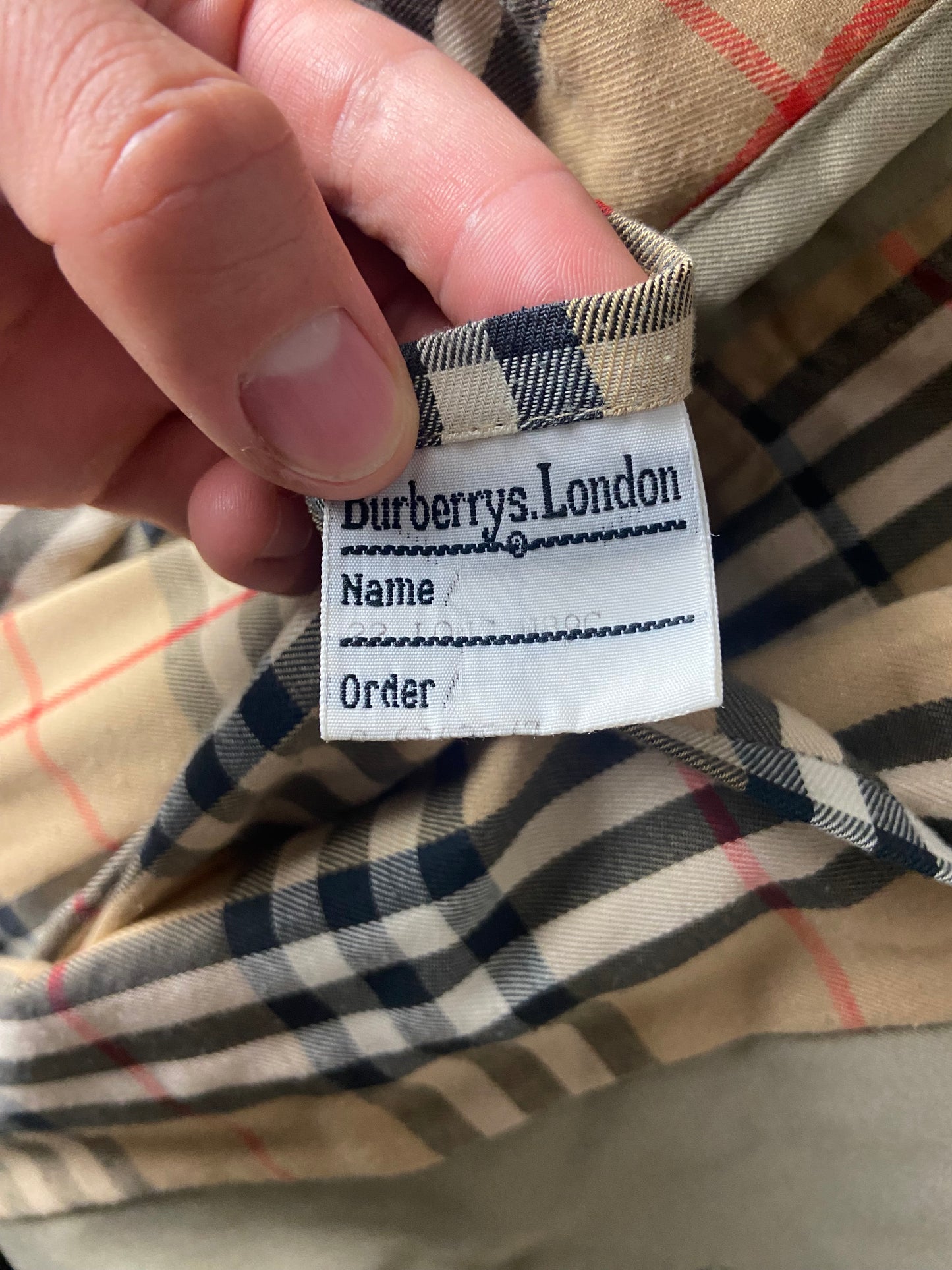 Burberry Trenchcoat Size 18/XXL