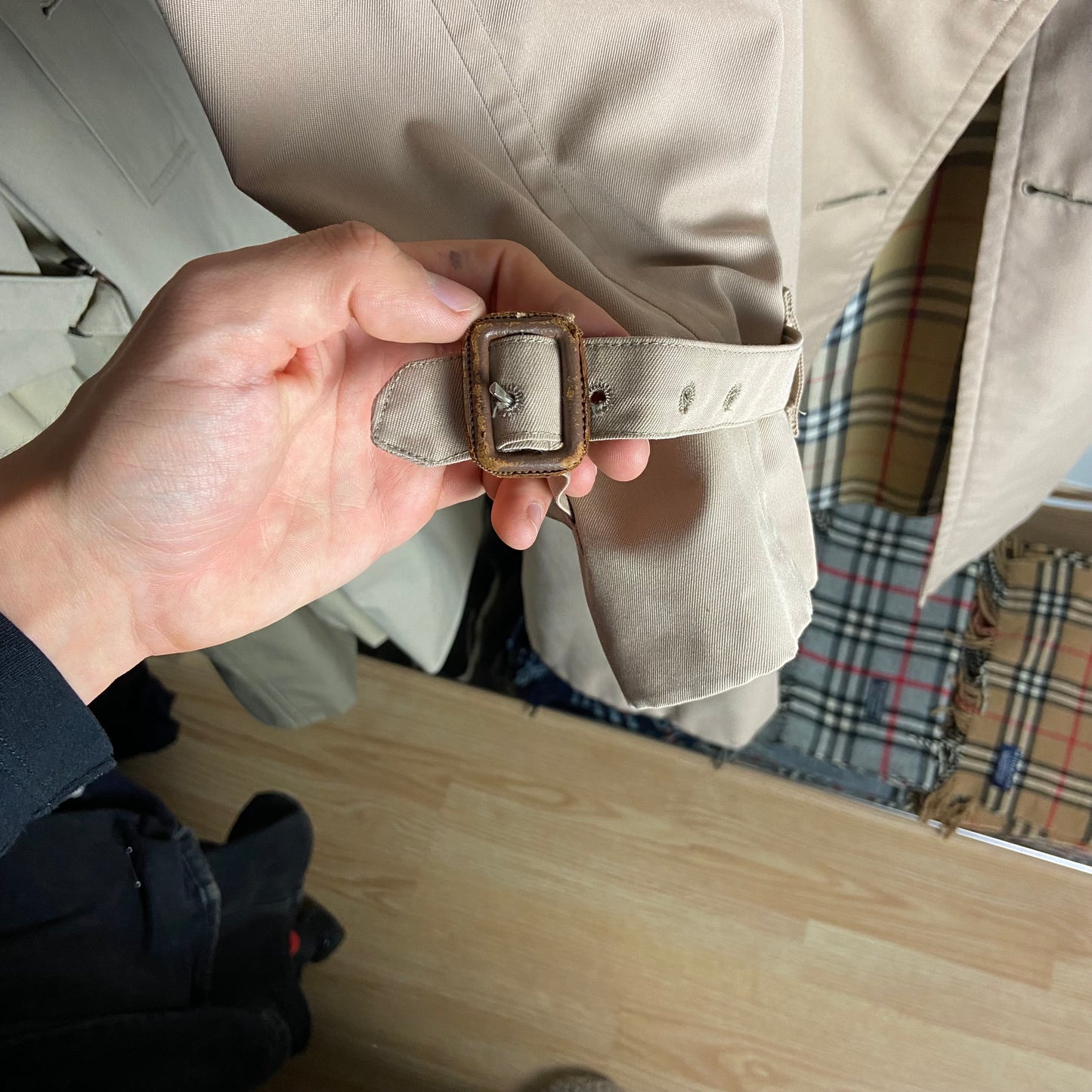 Burberry Trenchcoat Size 16/XL