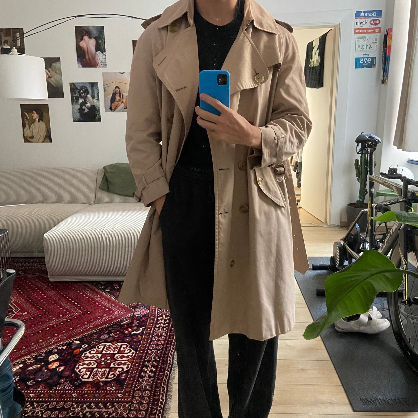 Burberry Trenchcoat Size 16/XL