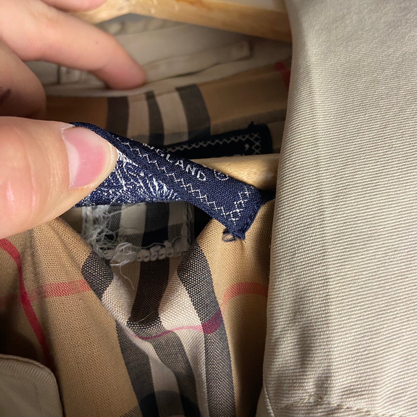 Burberry Trenchcoat Size 14/L