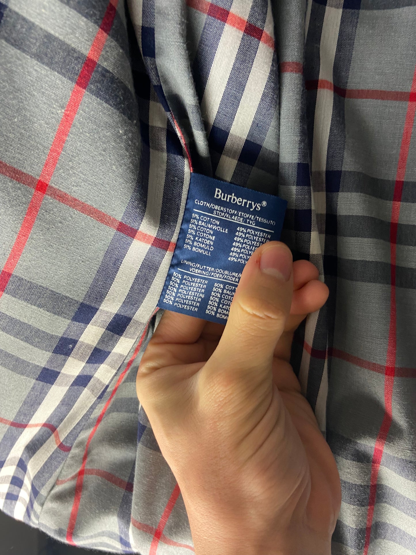 Burberry Trenchcoat Size 14/L