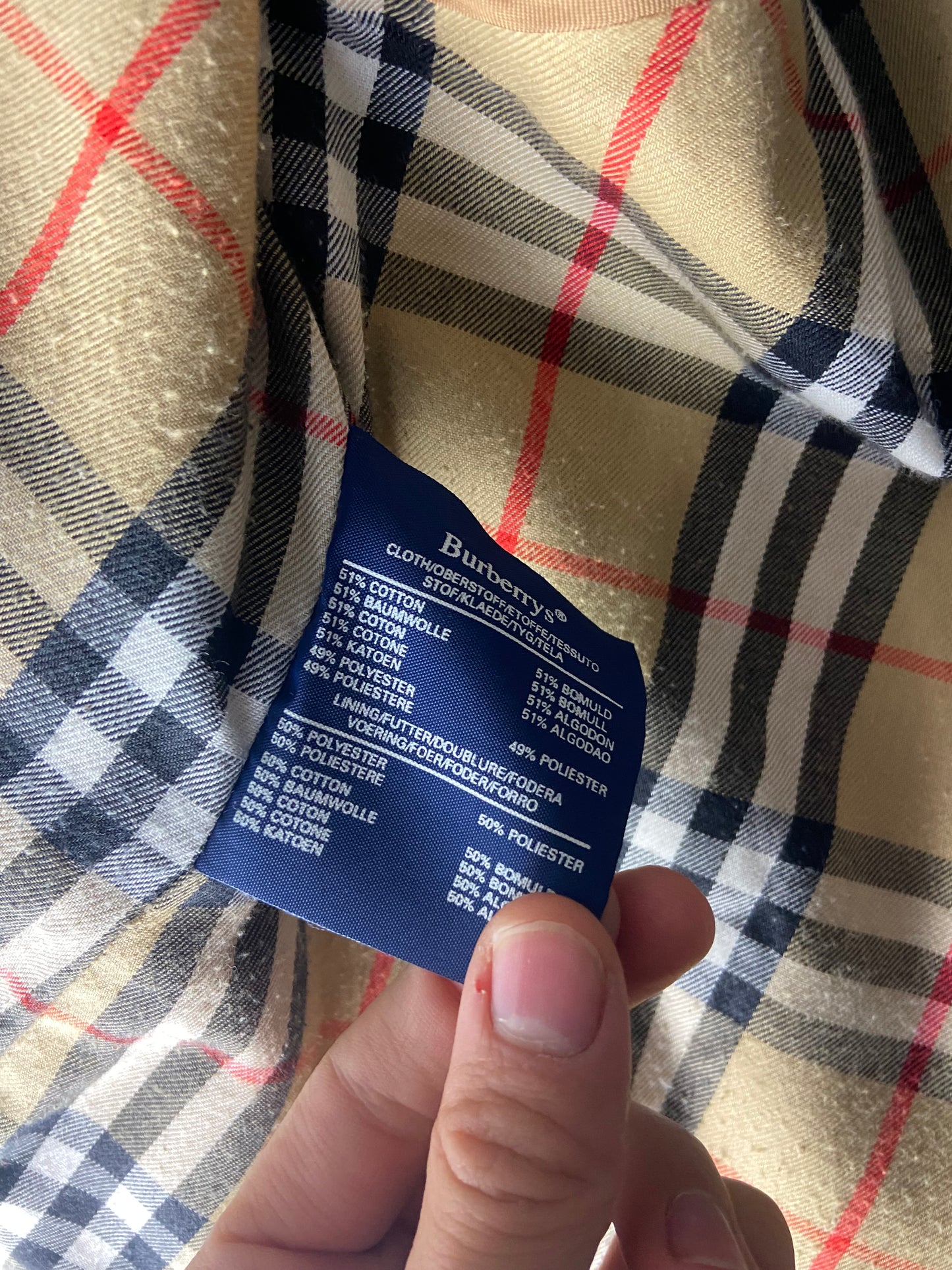 Burberry Trenchcoat Size 18/XXL