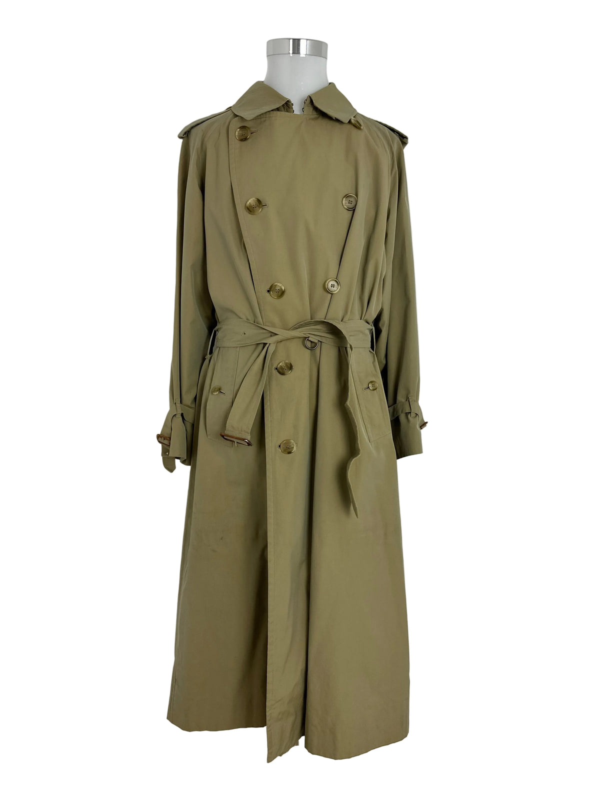 Vintage Burberry Trench Coat Beige Size 60 XXXL