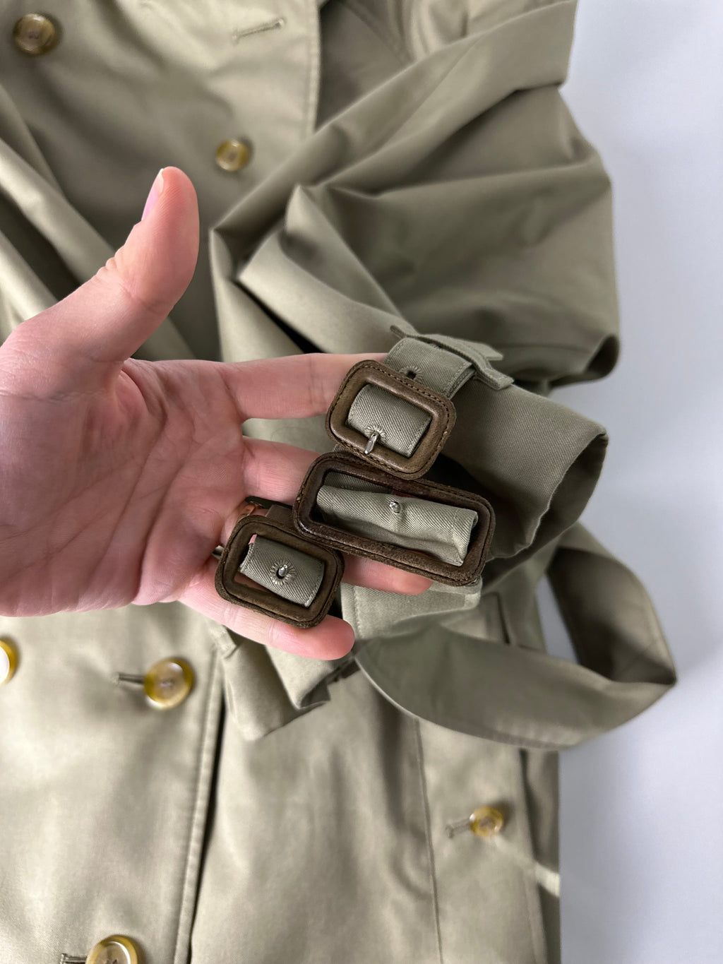 Burberrys Trenchcoat (12/M) including Inlet