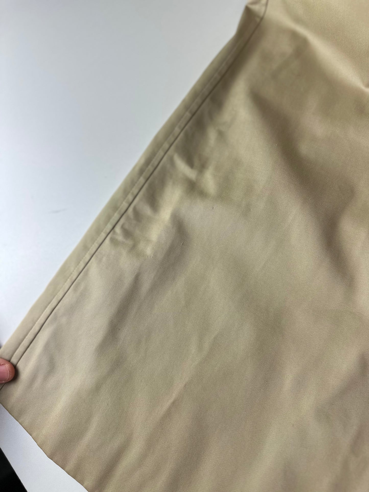 Vintage Burberry Car Coat Beige Size 6 XXS