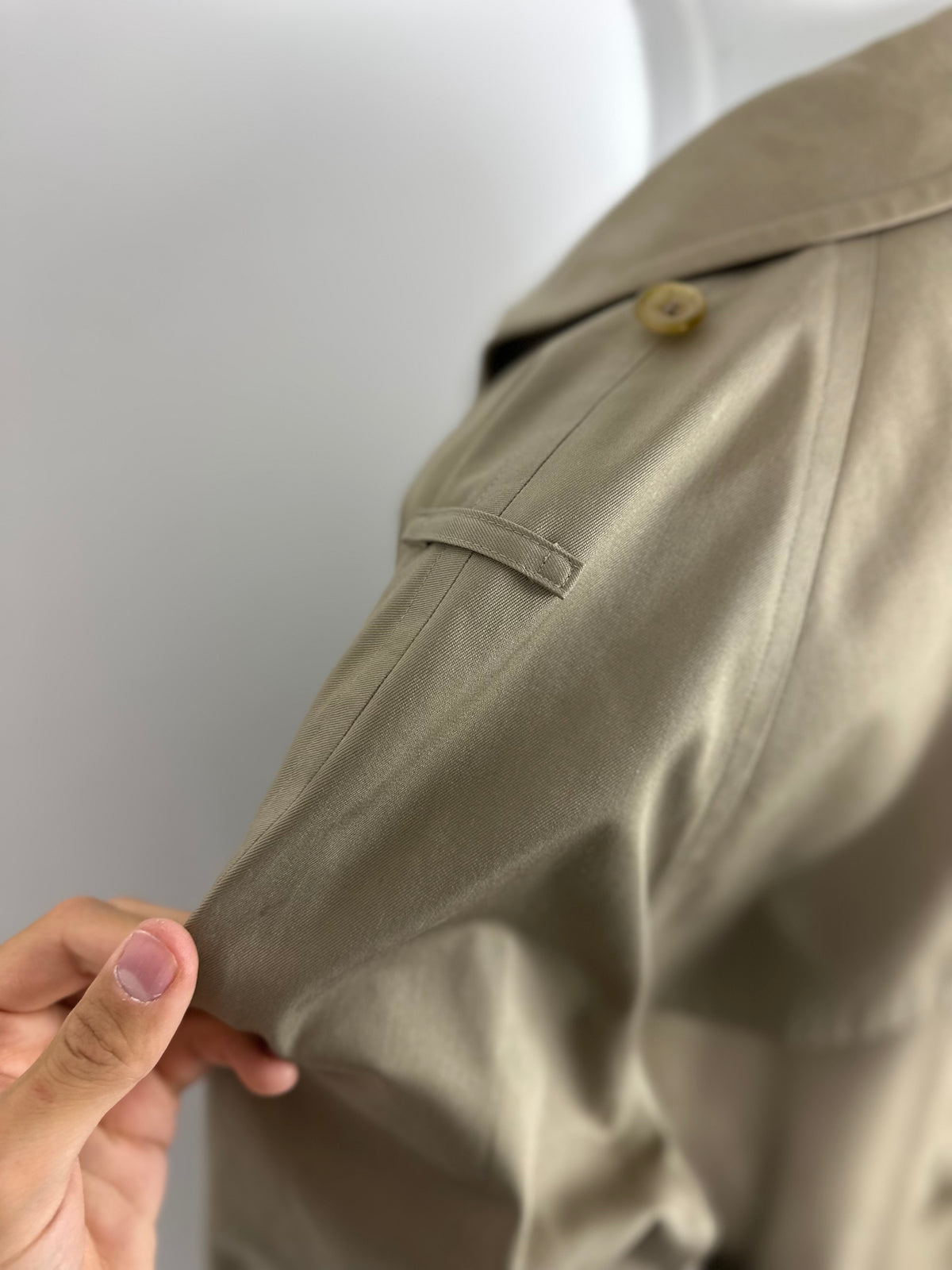 Vintage Burberry Trench Coat Beige Size 56 XL