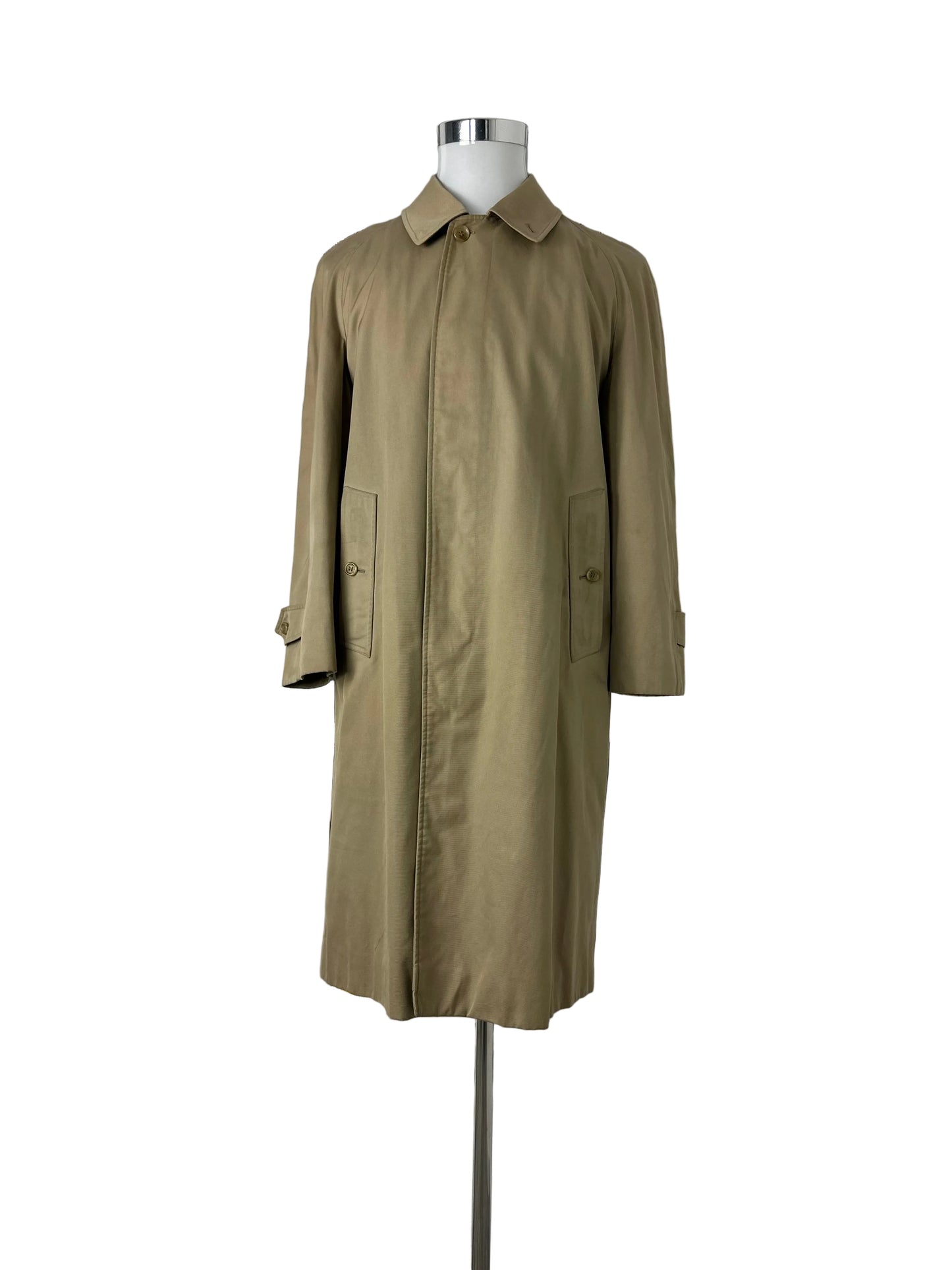 Vintage Burberry Car Coat Beige Size 46 S