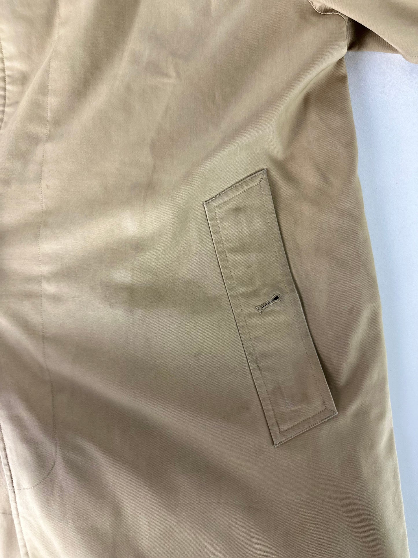Vintage Burberry Car Coat Size 44 XS With Lining