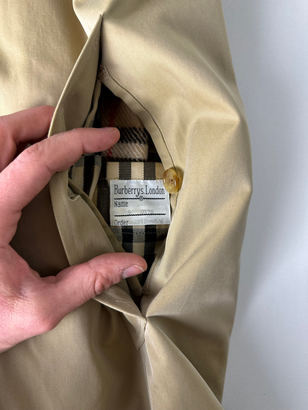 Burberrys Carcoat (46/S) including Inlet