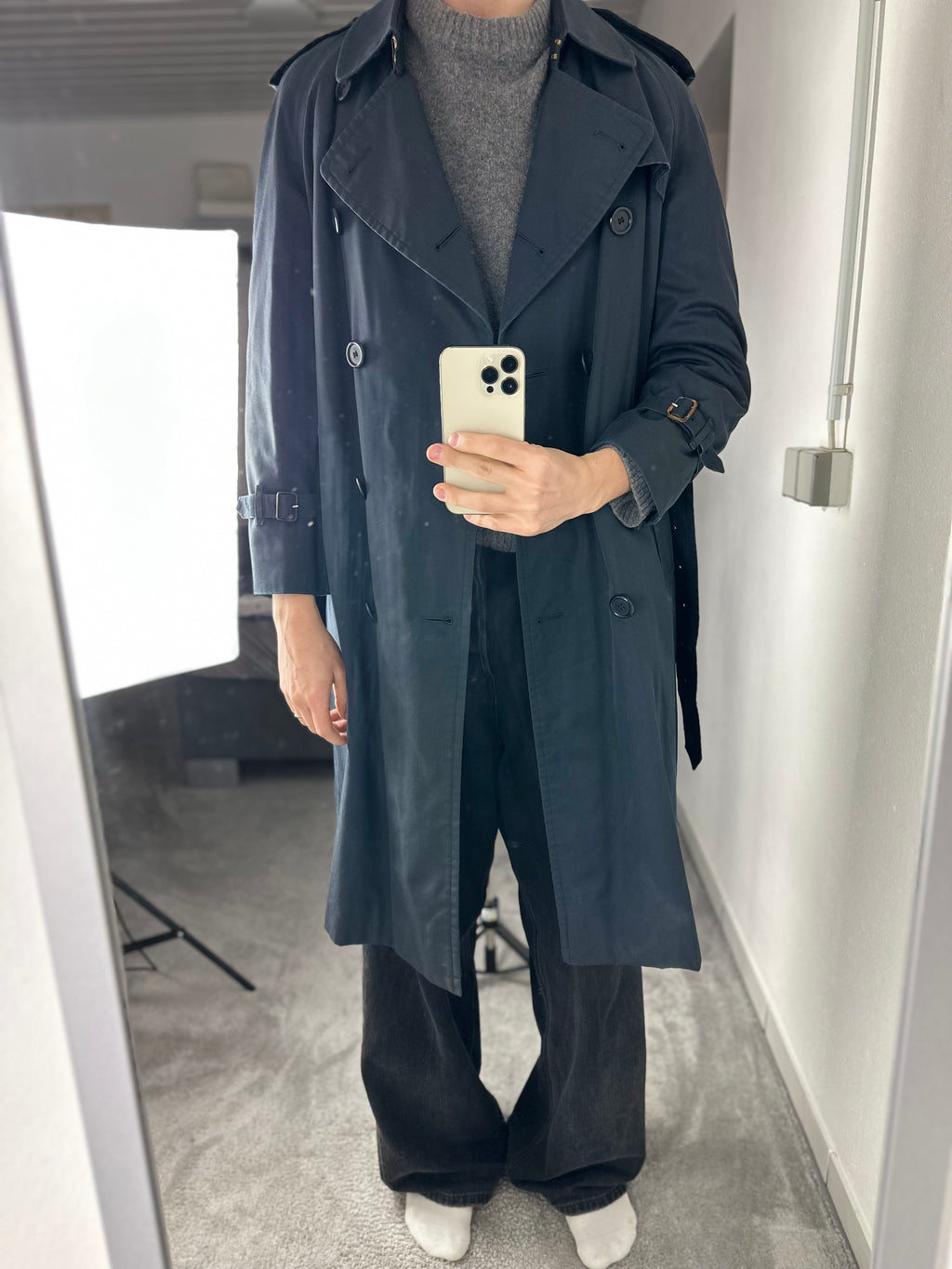 Burberrys Trenchcoat (46/S) including Inlet