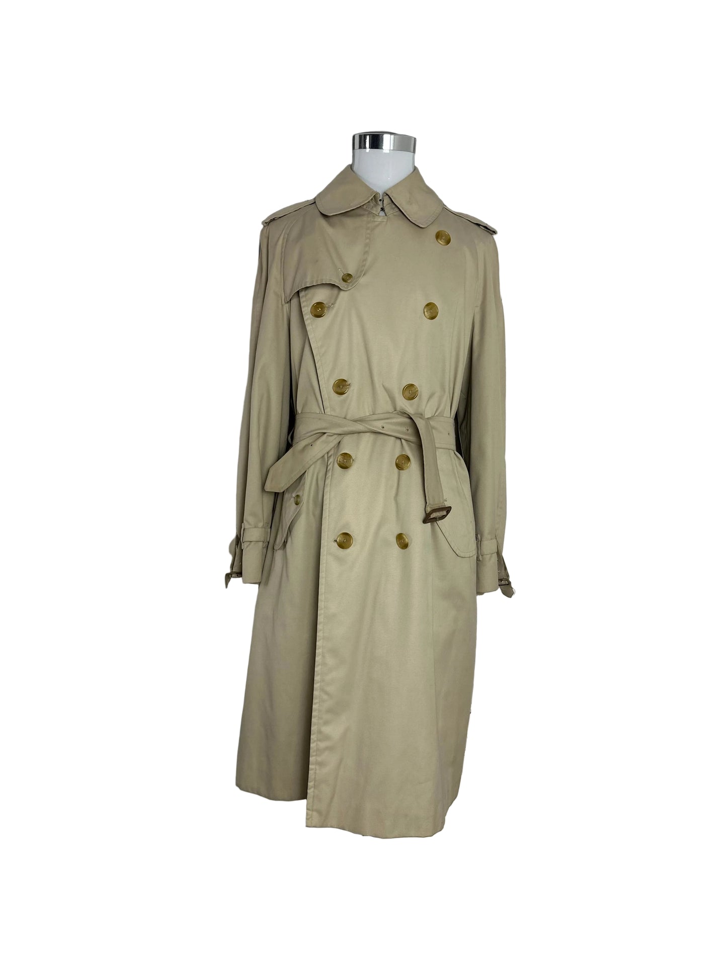 Vintage Burberry Trench Coat Size 56 XL