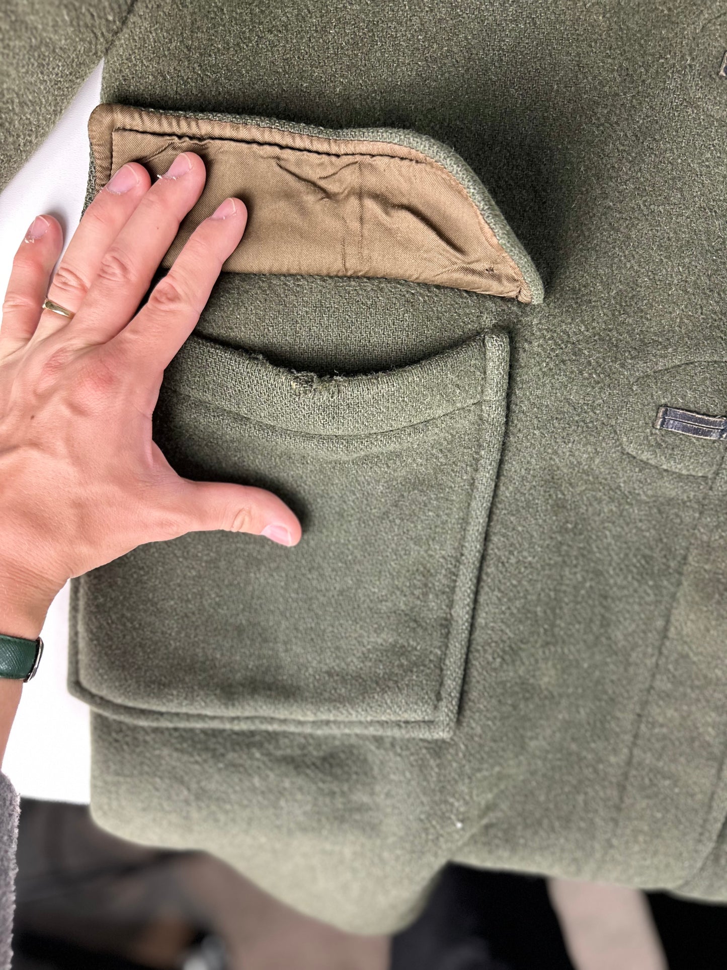 Vintage Burberry Duffle Coat Size 50 L