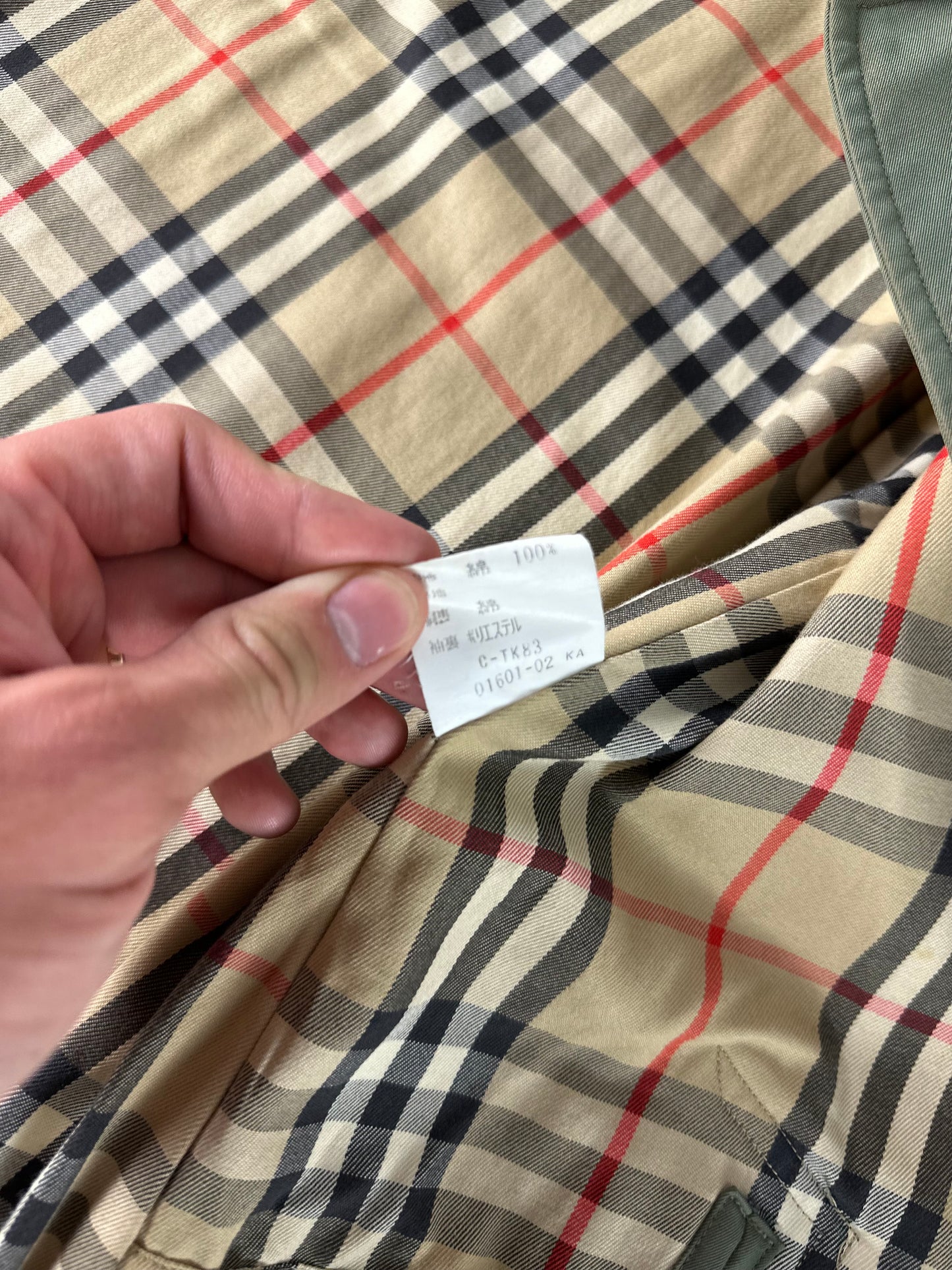 Vintage Burberry Trench Coat Size 10 S