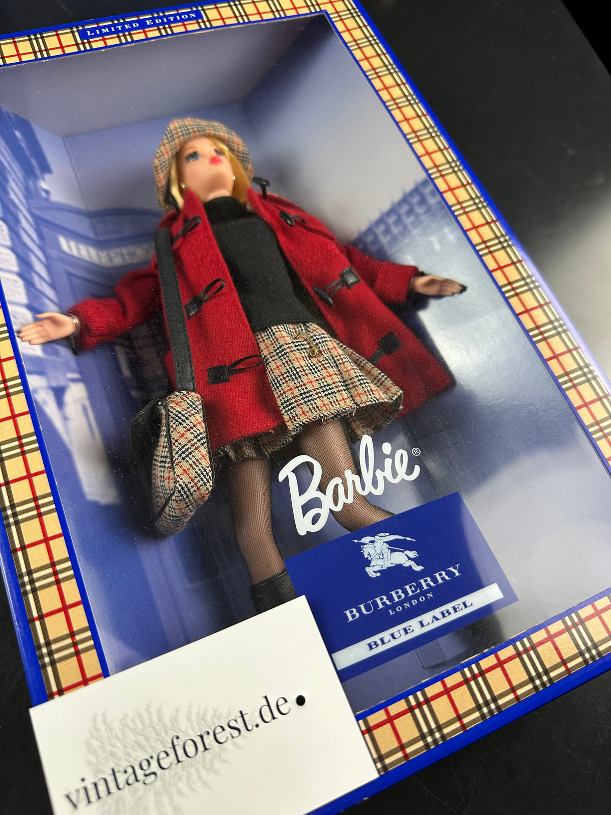 Vintage Burberry Blue Label Barbie Doll