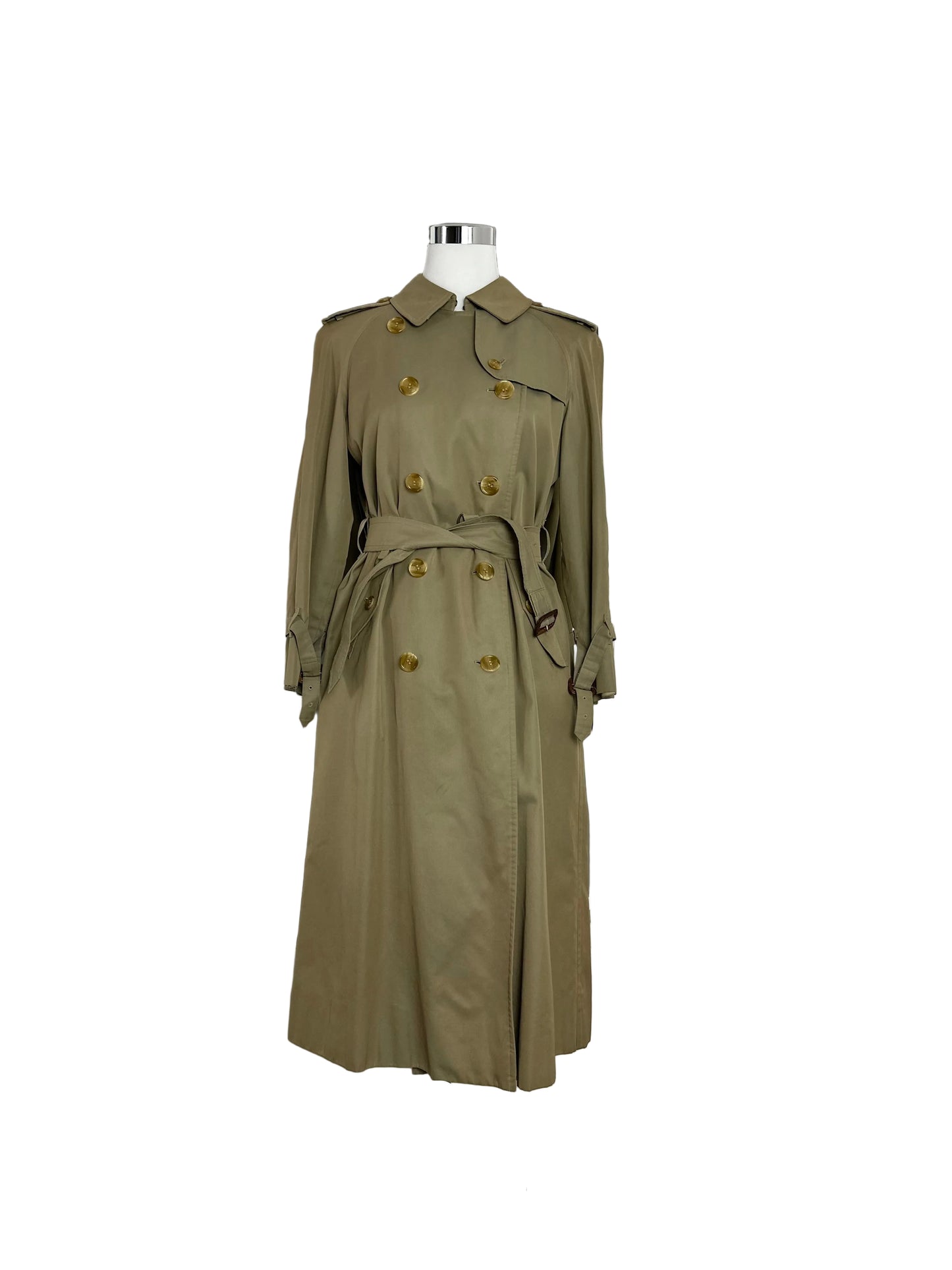 Vintage Burberry Trench Coat Size 8 XS