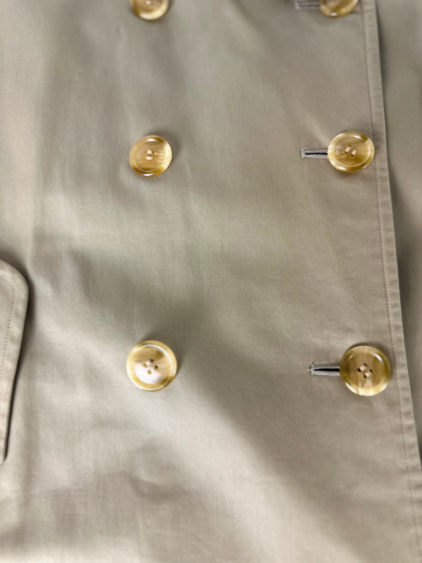 Vintage Burberry Trench Coat Size 8 XS