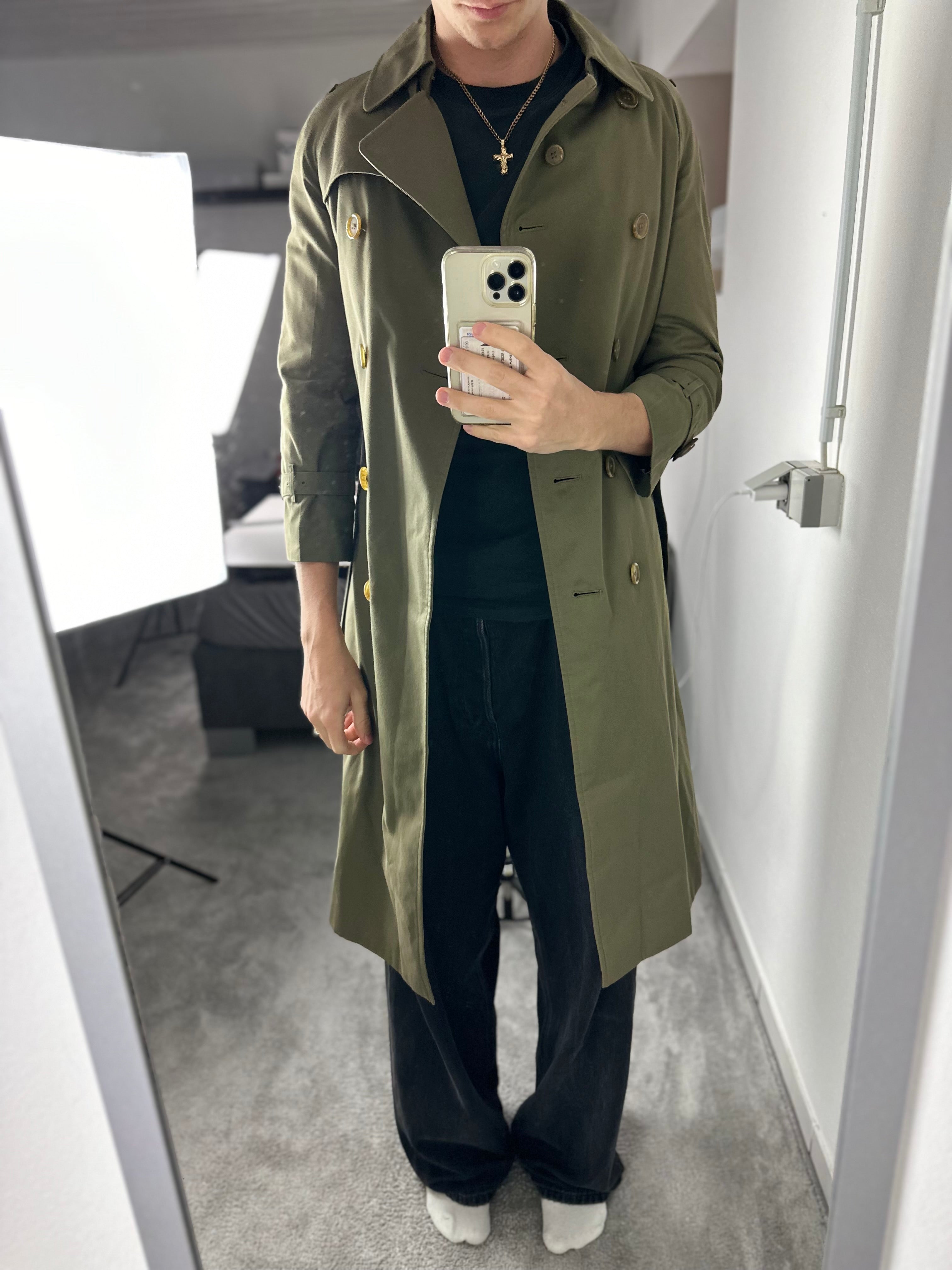 Burberrys Trenchcoat (8/XS) including Inlet