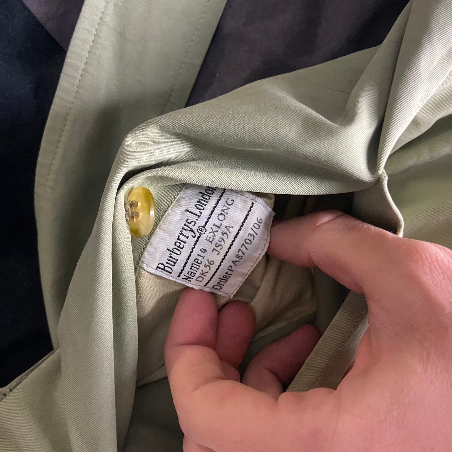 Burberry Trenchcoat Size 14/L