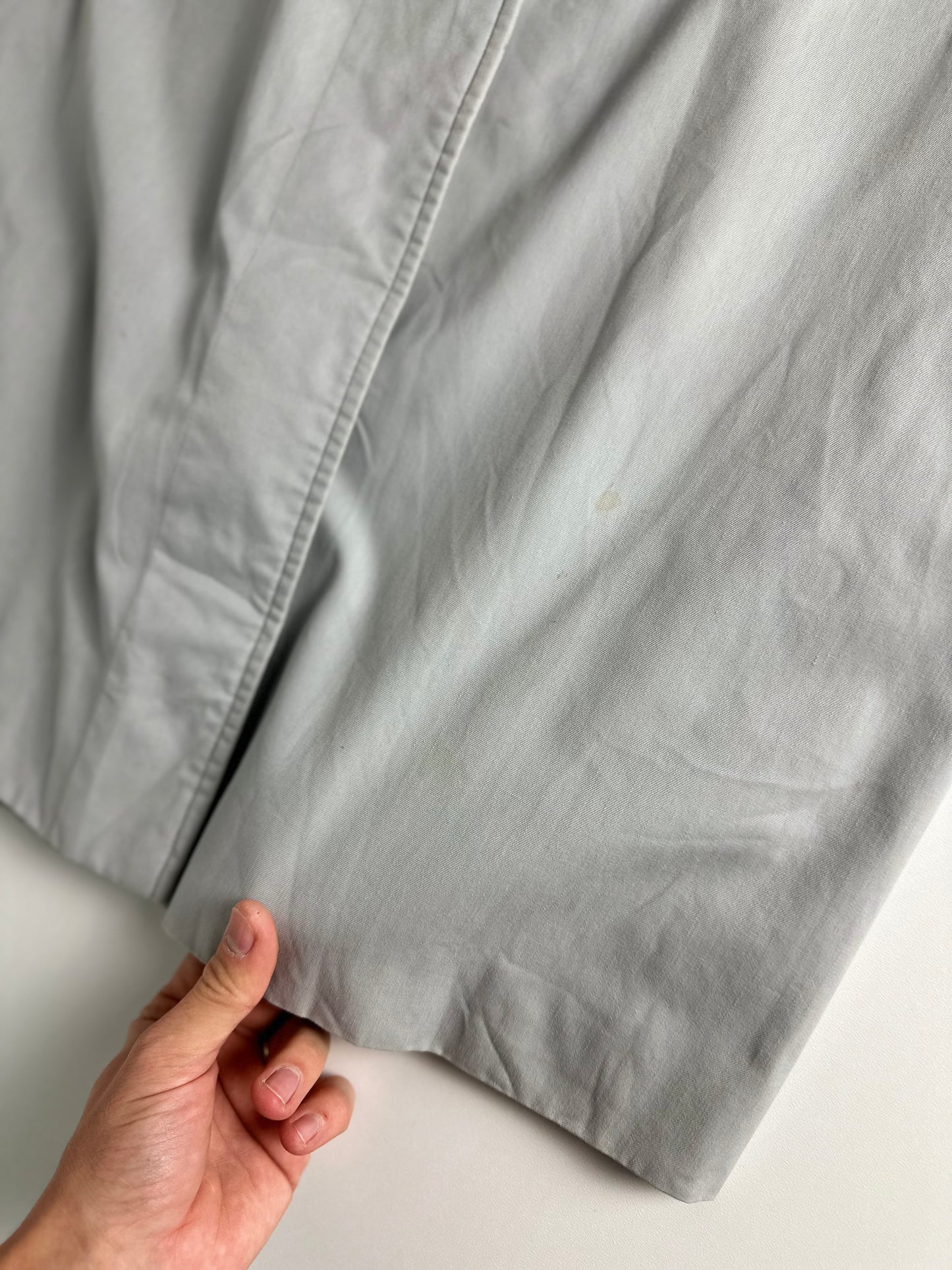 Vintage Burberry Car Coat Grey Size 14 L