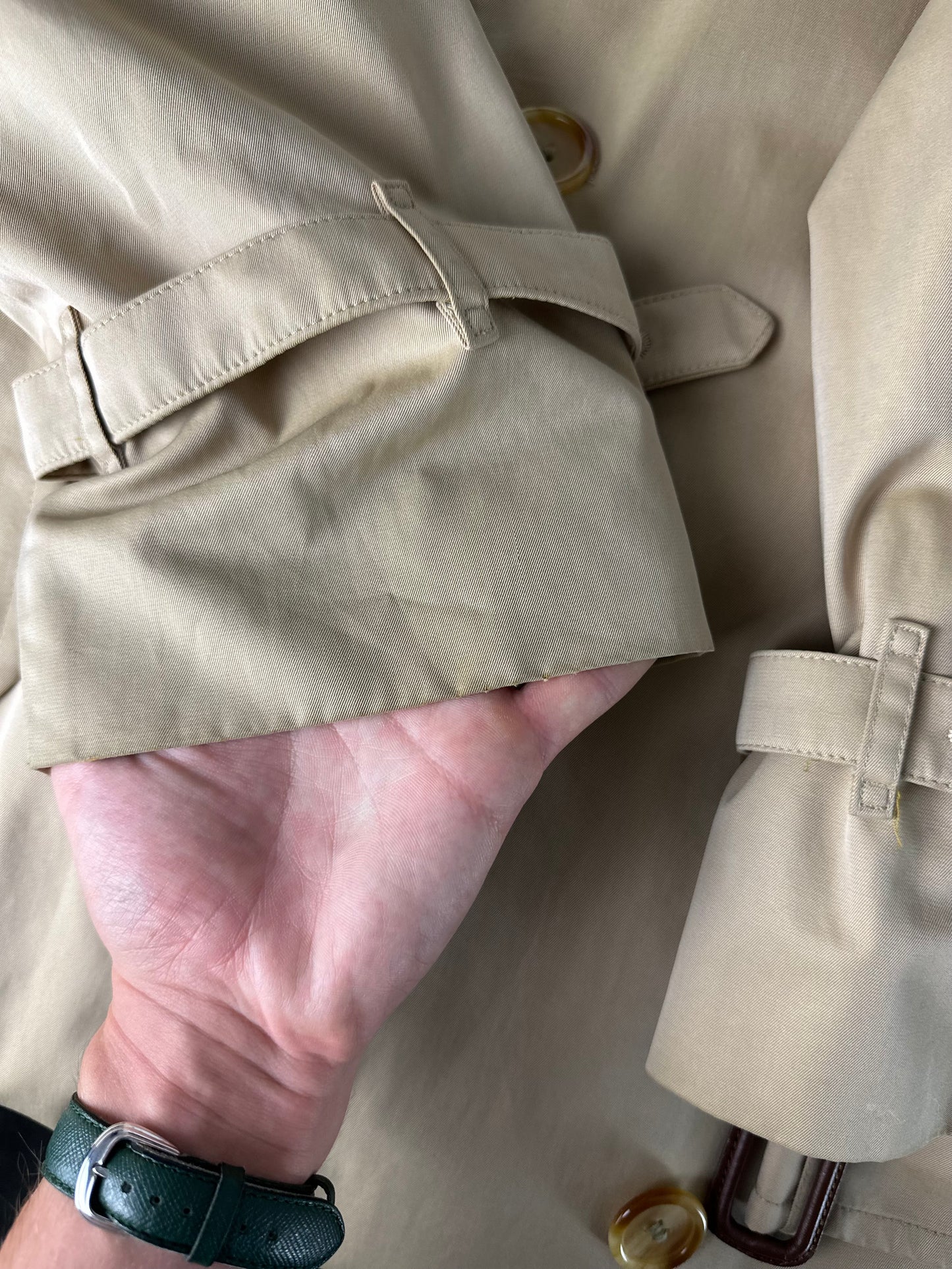Vintage Burberry Trench Coat Size 50 L