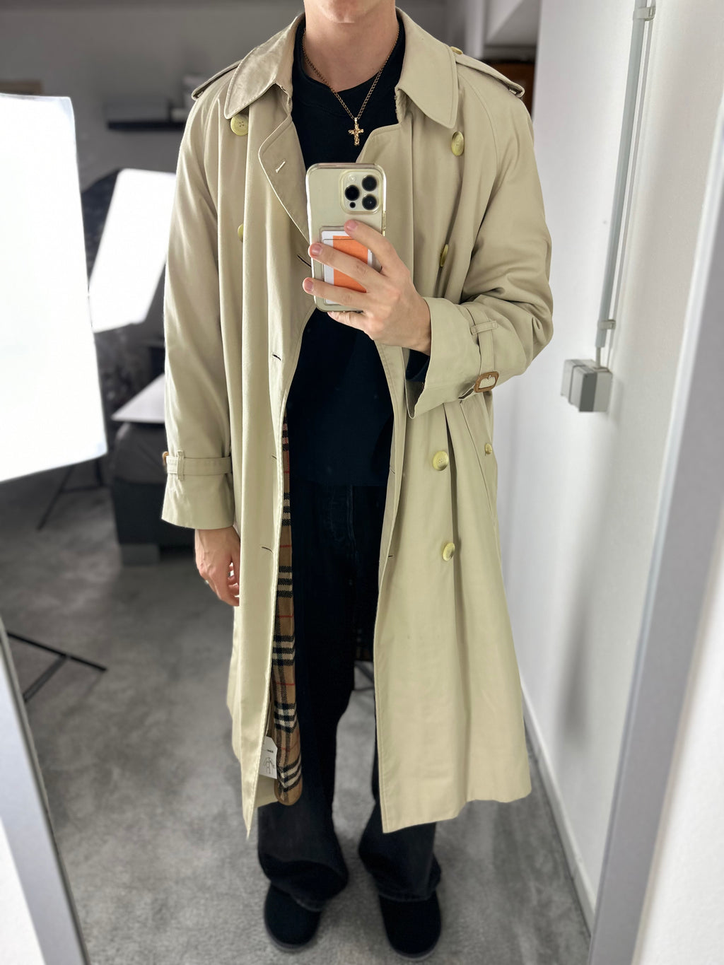 Burberrys Trenchcoat (48/M) including Inlet