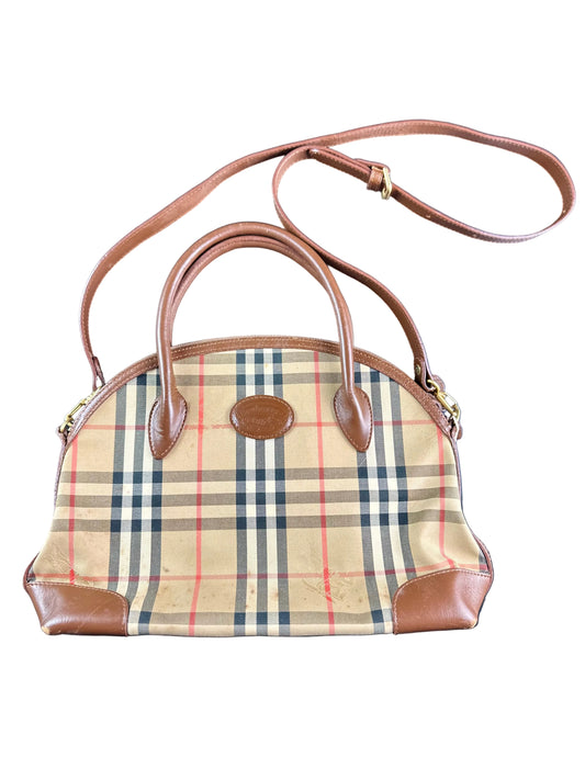 Vintage Burberry Haymarket Nova Check Bag