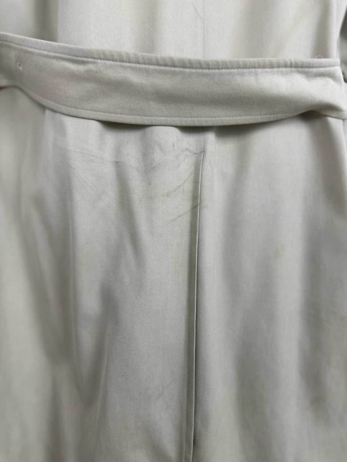 Vintage Burberry Trench Coat Creme Size 50 L
