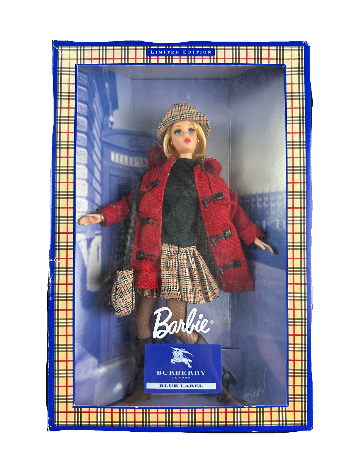 Vintage Burberry Blue Label Barbie Doll