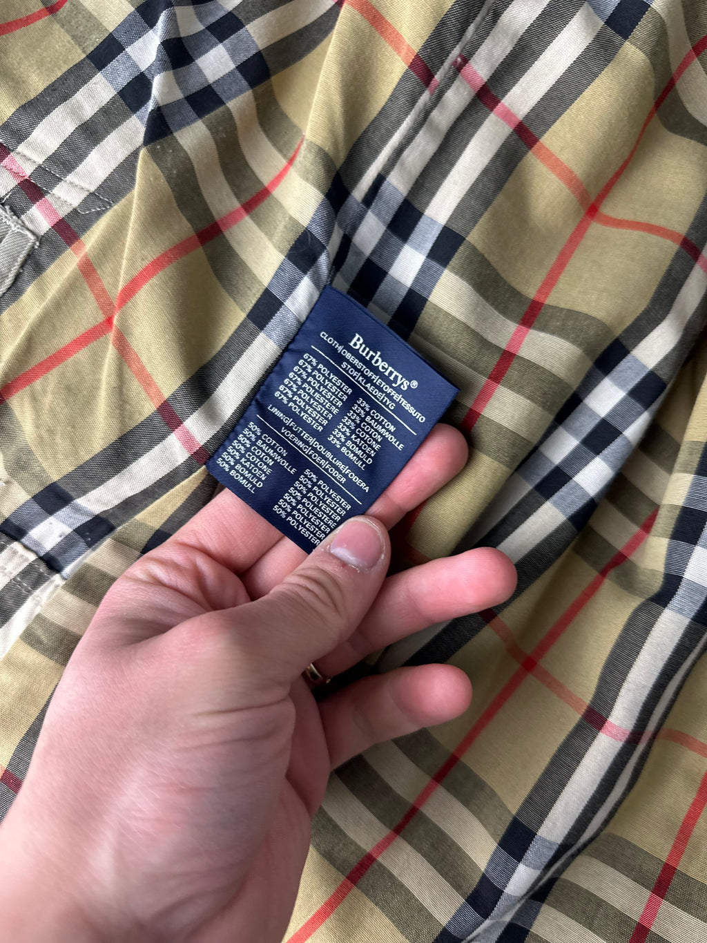 Burberrys Trenchcoat (8/XS)