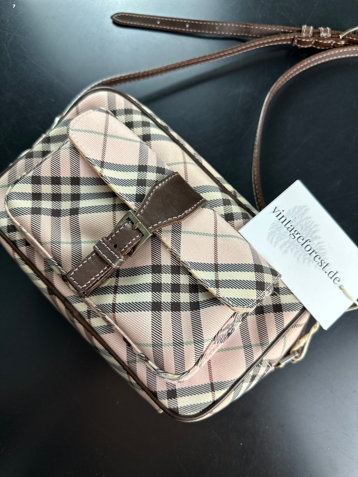 Vintage Burberry Blue Label Nova Check Bag