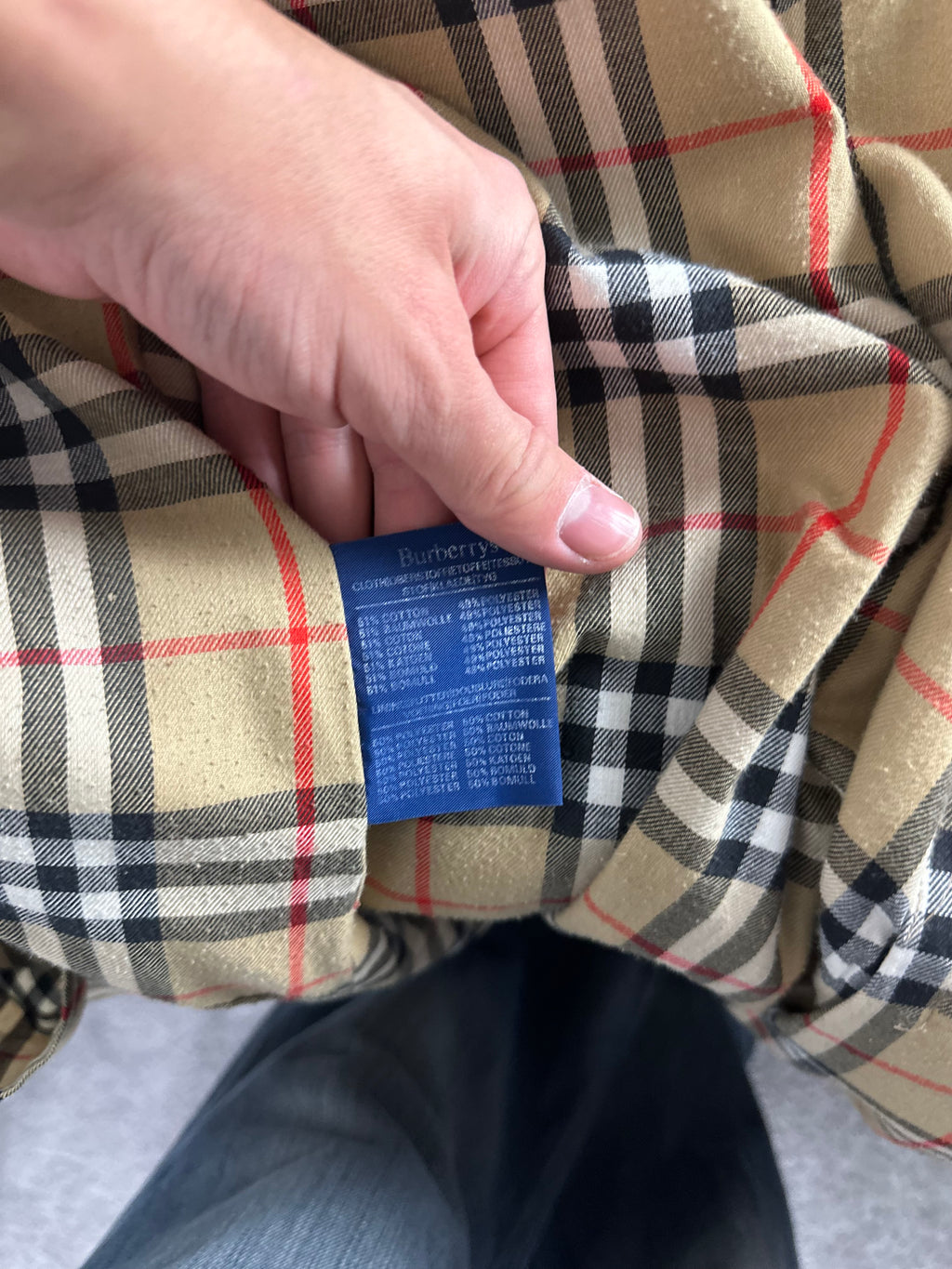 Burberrys Trenchcoat (60/XXL)