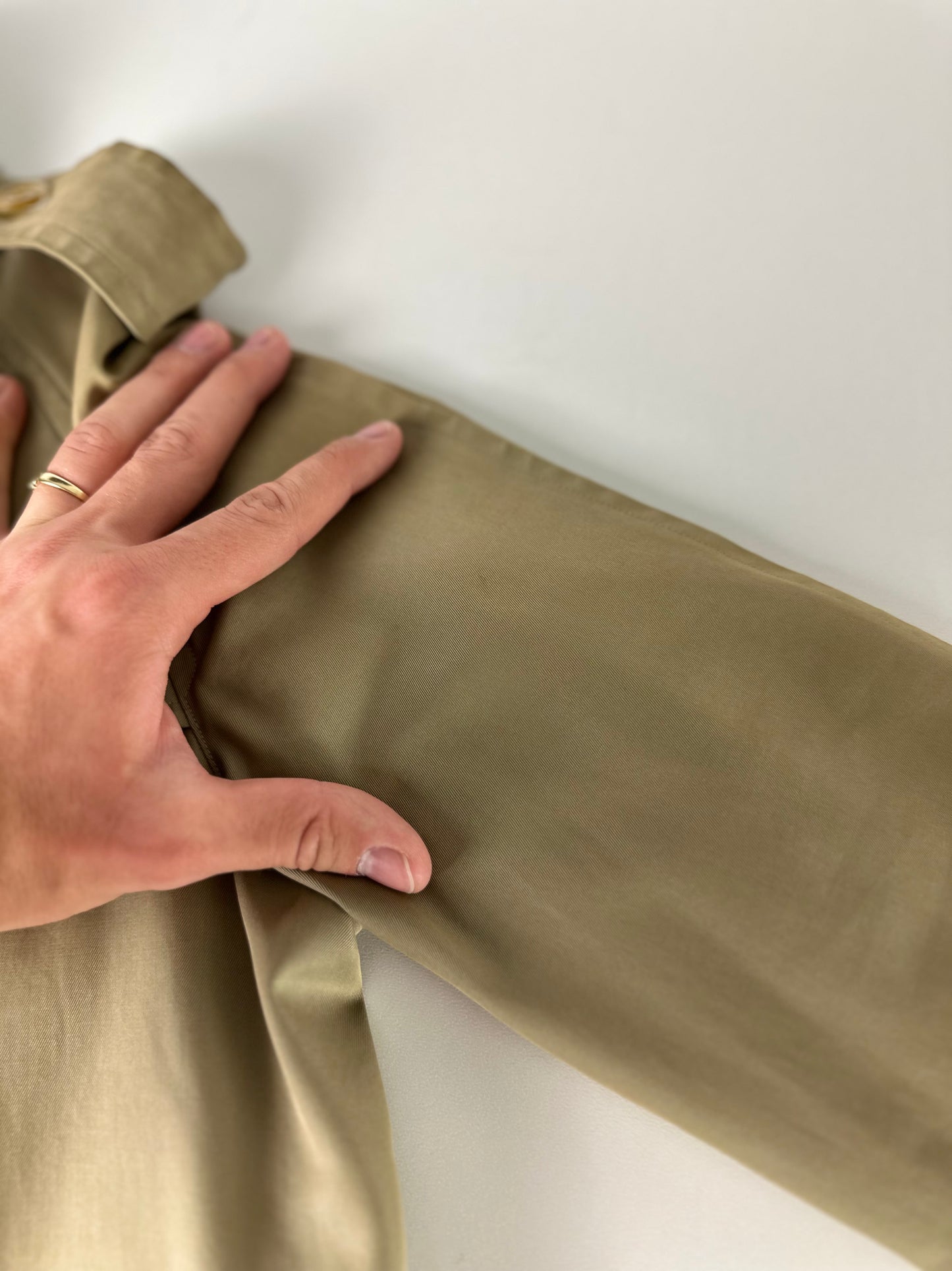 Vintage Burberry Trench Coat Size 8 XS
