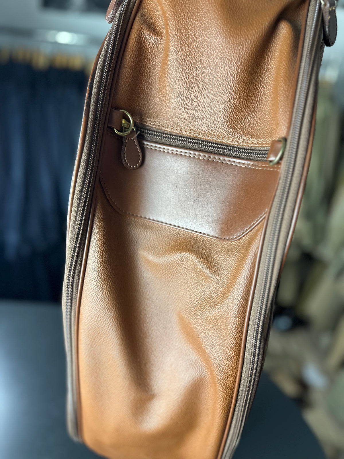 Vintage Burberry Nova Check Golf Caddy Bag
