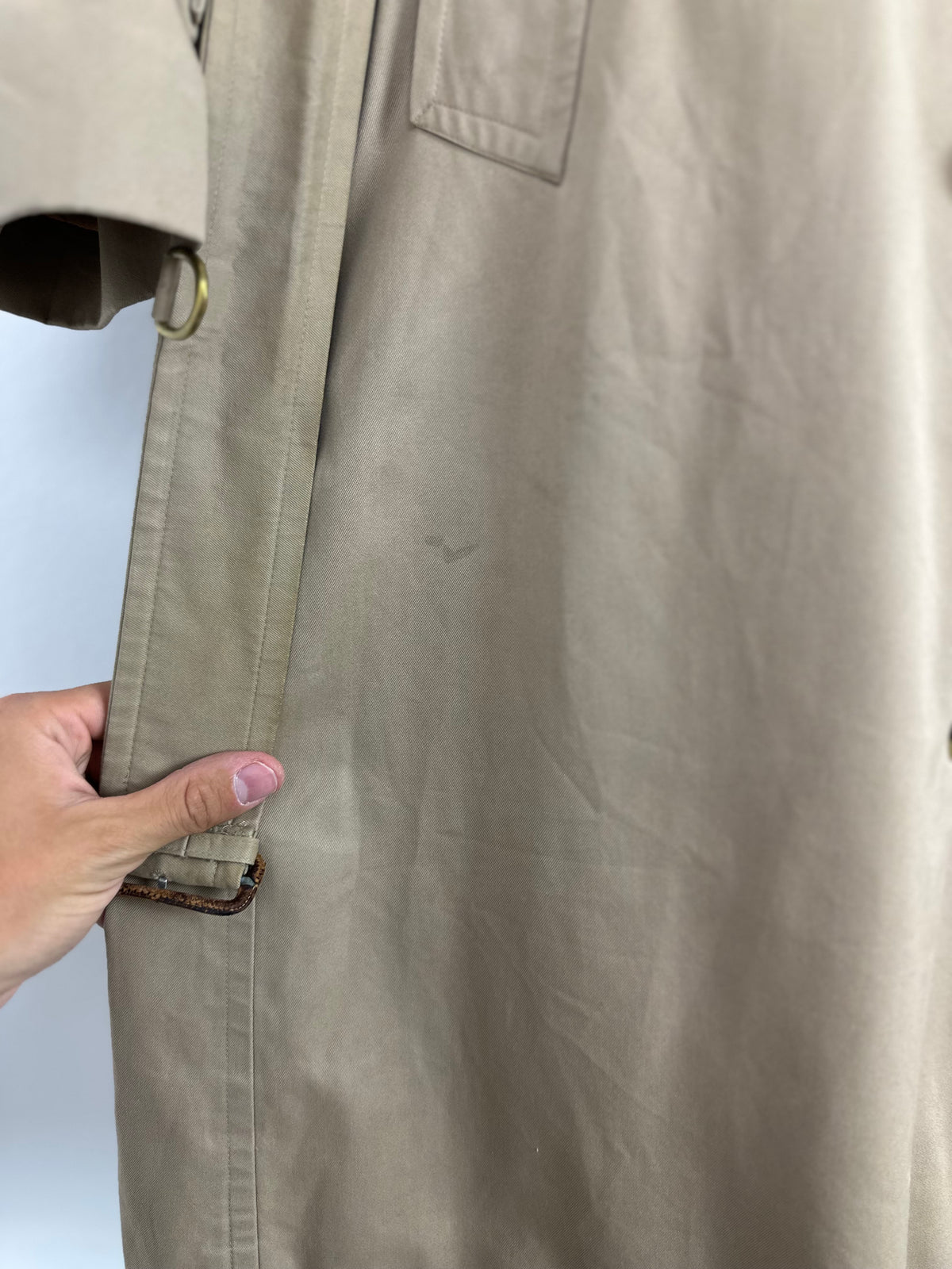 Vintage Burberry Trench Coat Beige Size 48 M