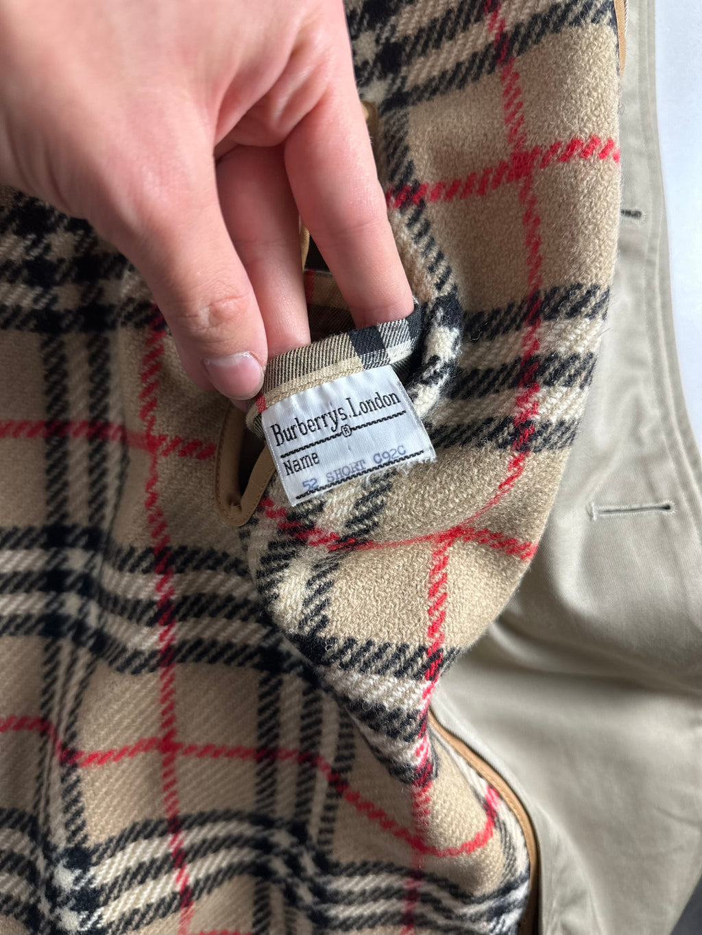Burberrys Carcoat (52/L) including Inlet