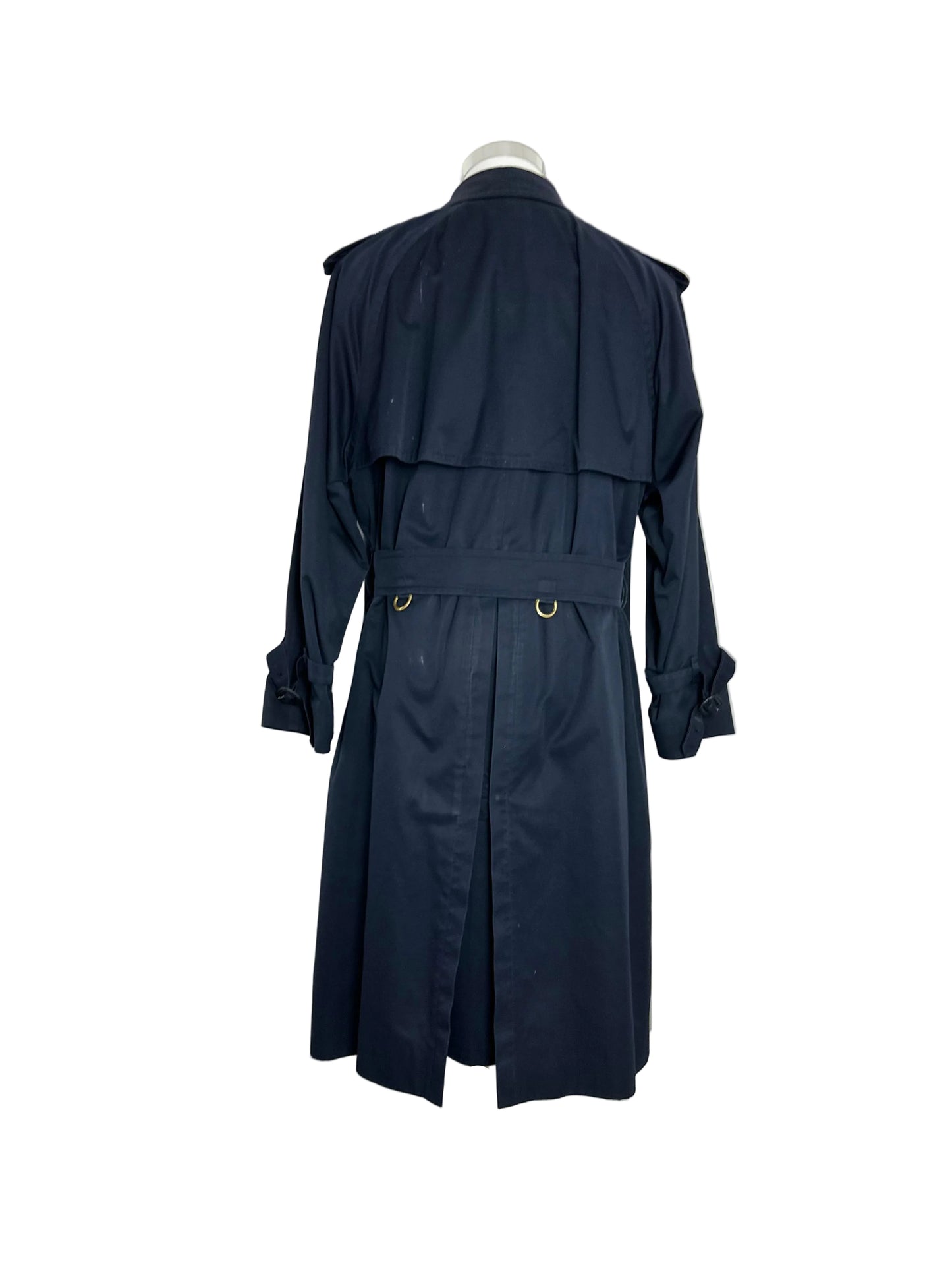 Vintage Burberry Trench Coat Size 52 L With Lining