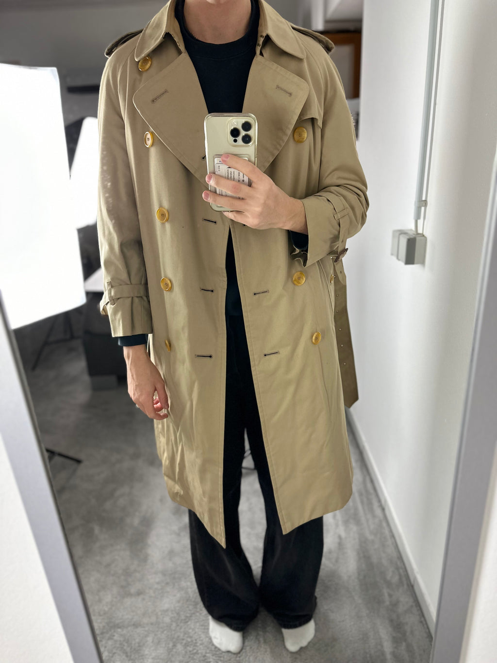 Burberrys Trenchcoat (44/XS) including Inlet