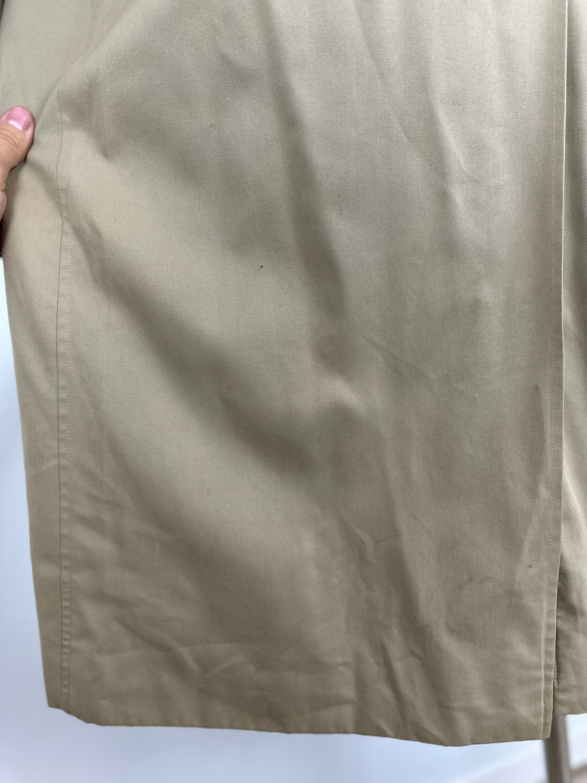 Vintage Burberry Car Coat Beige Size 54 XL
