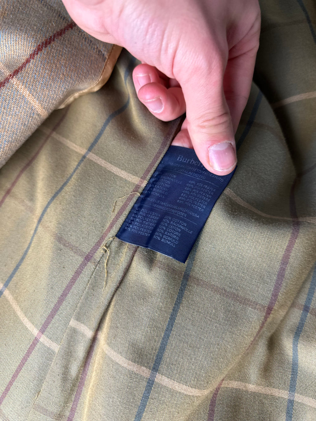 Burberrys Trenchcoat (10/S) including Inlet