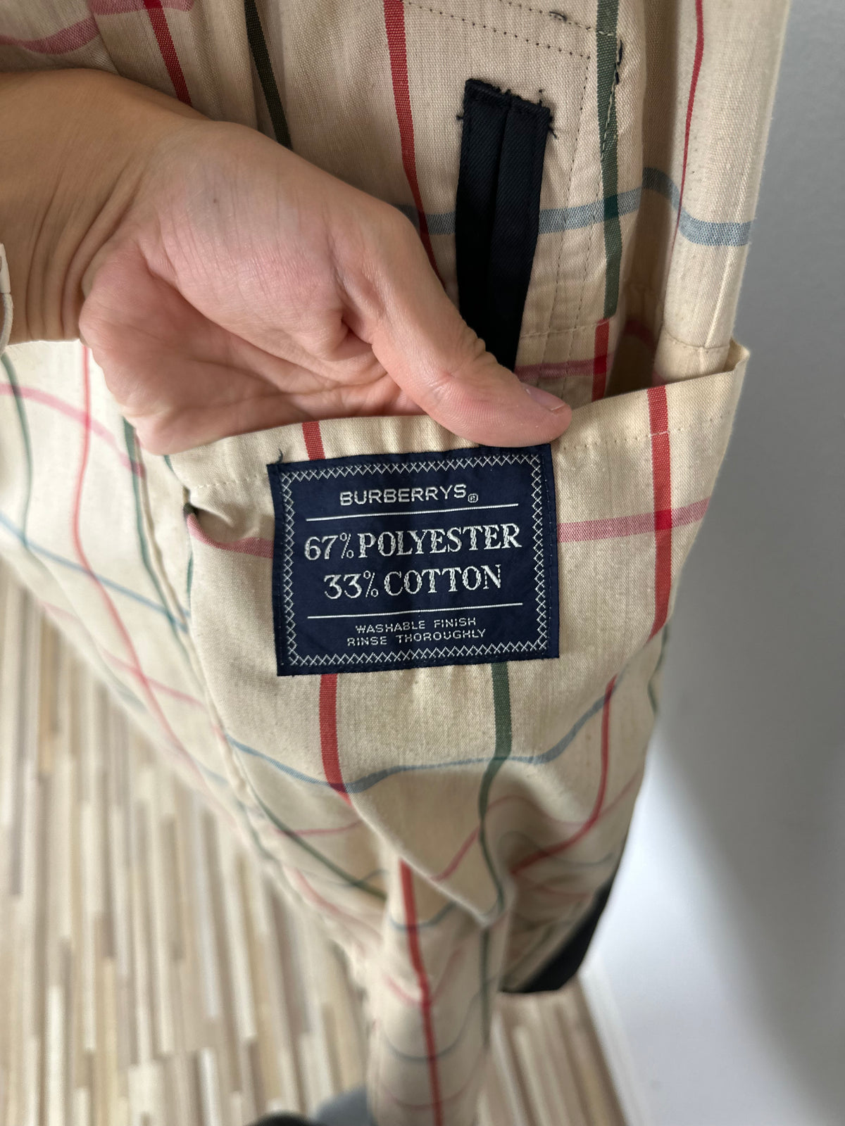 Vintage Burberry Car Coat Black Size 50 L