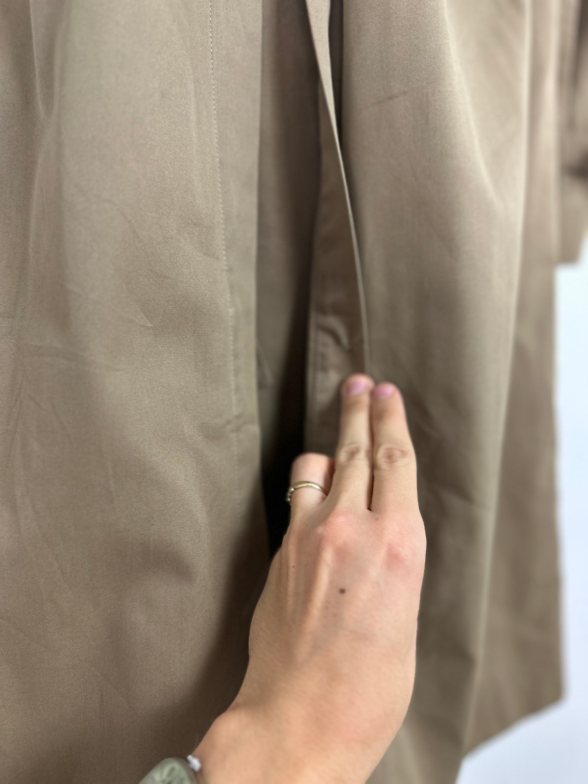 Vintage Burberry Trench Coat Beige Size 50 L