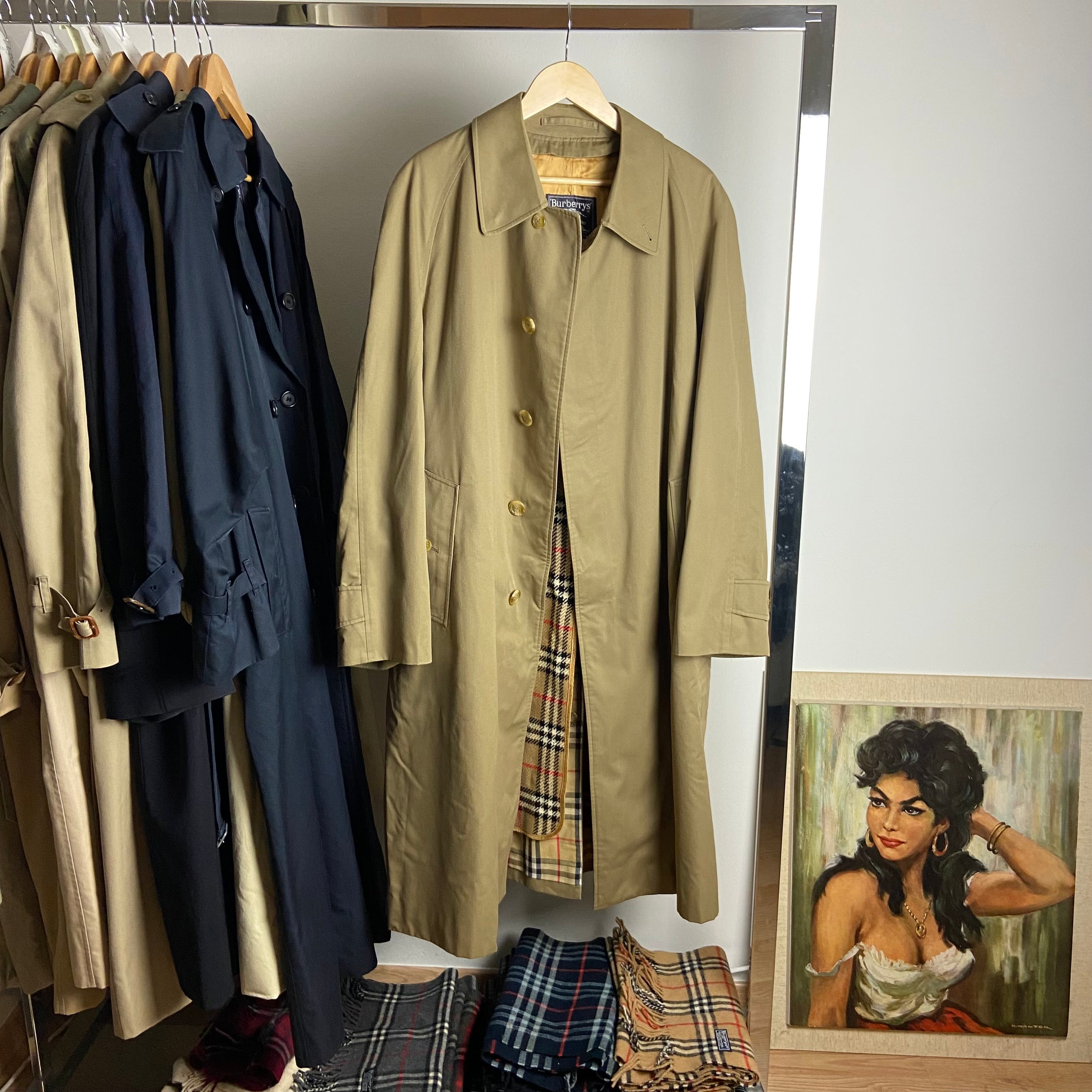 Burberry Trenchcoat Size 54/XL including Inlet