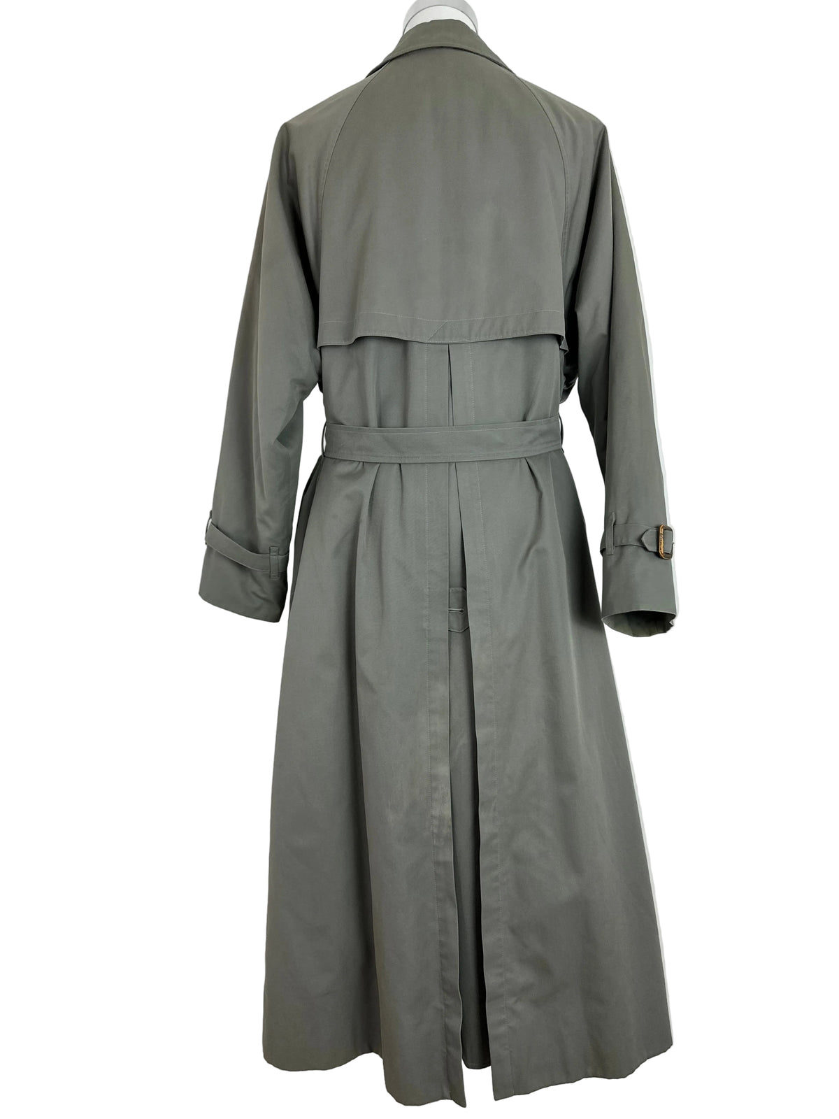 Vintage Burberry Trench Coat Grey Size 14 L