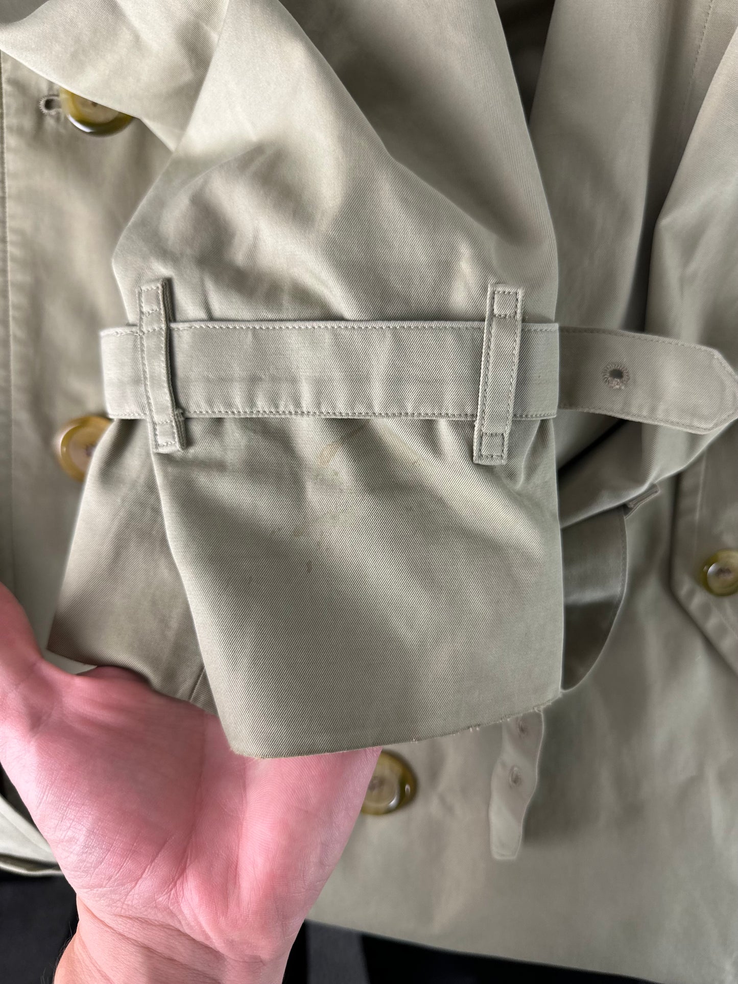 Vintage Burberry Trench Coat Size 48 M