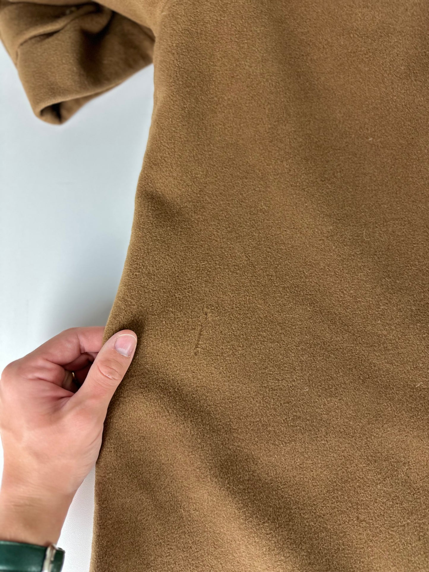 Vintage Burberry Camel Coat Size 52 L