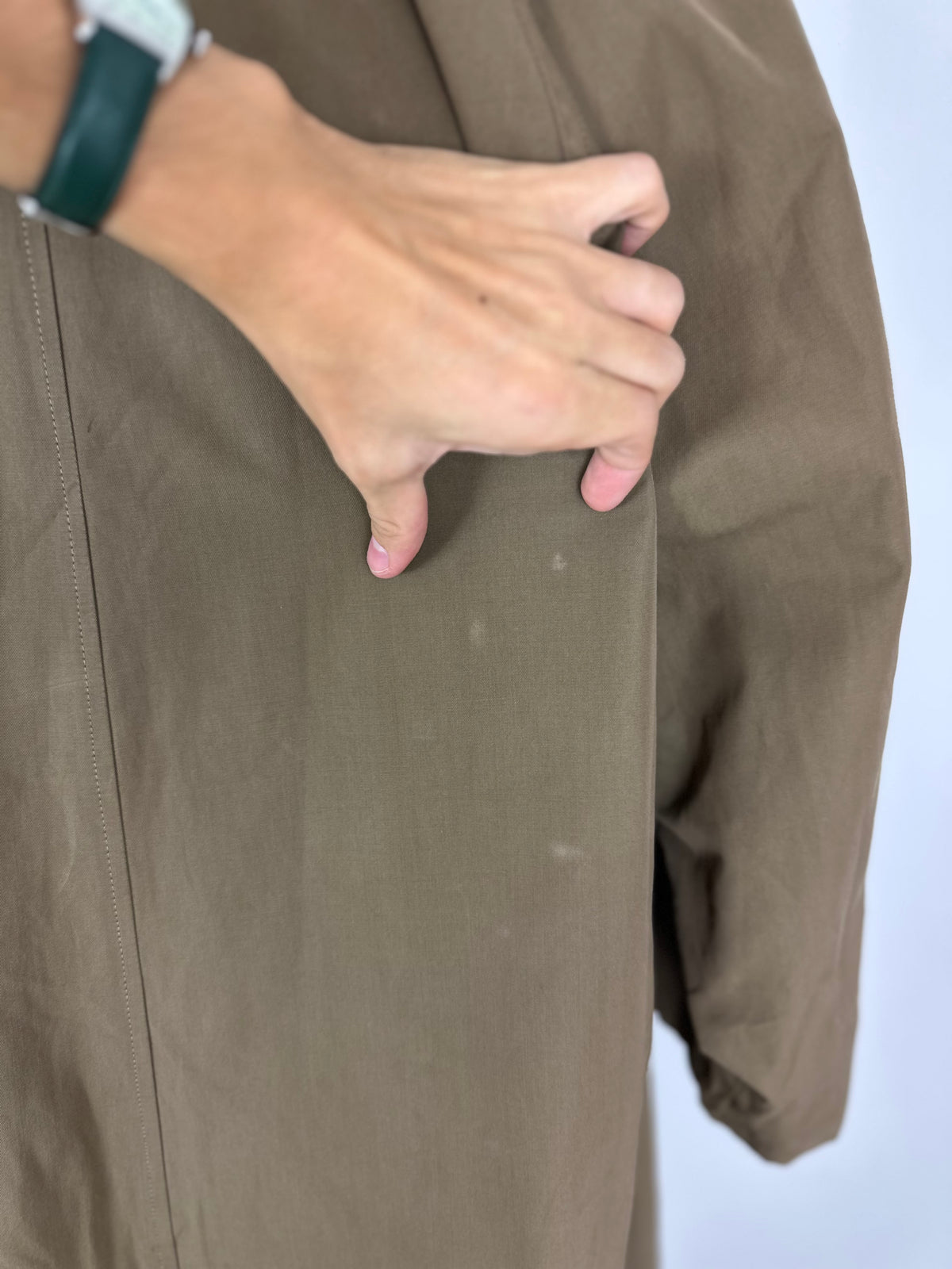 Vintage Burberry Car Coat Brown Size 52 L